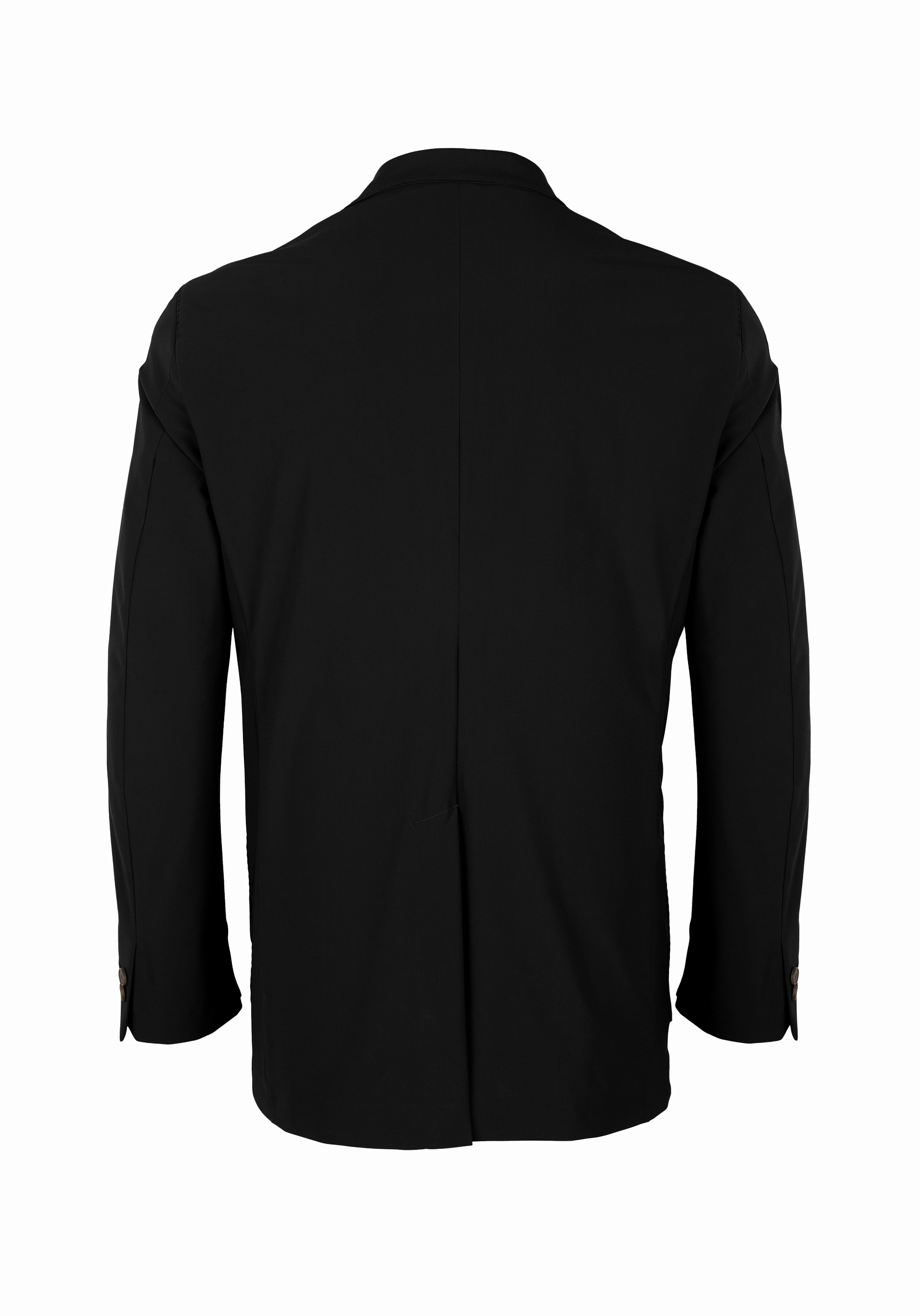 Shirt van katoen en cashmere | Black