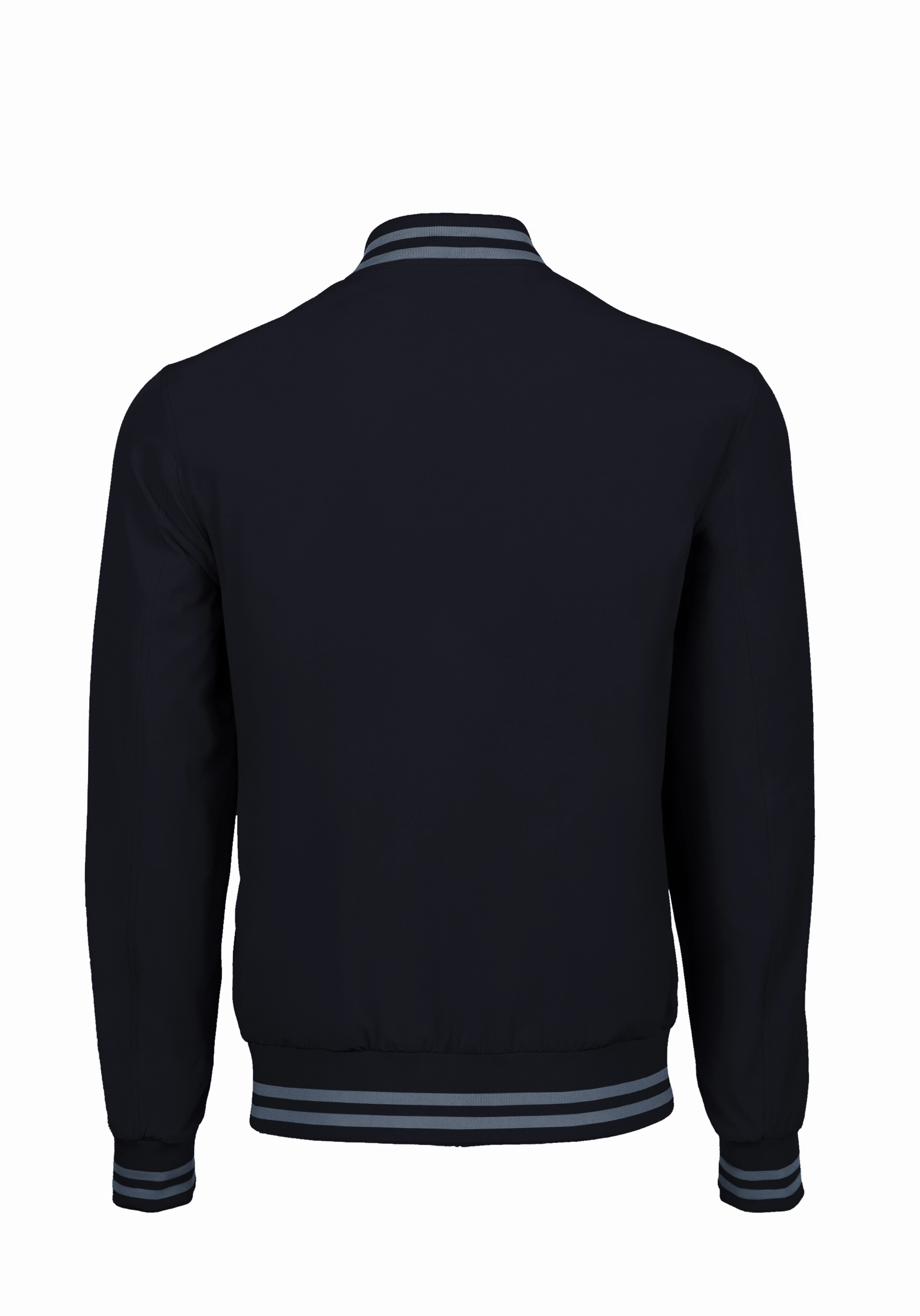 Shirt van katoen en cashmere | Blue