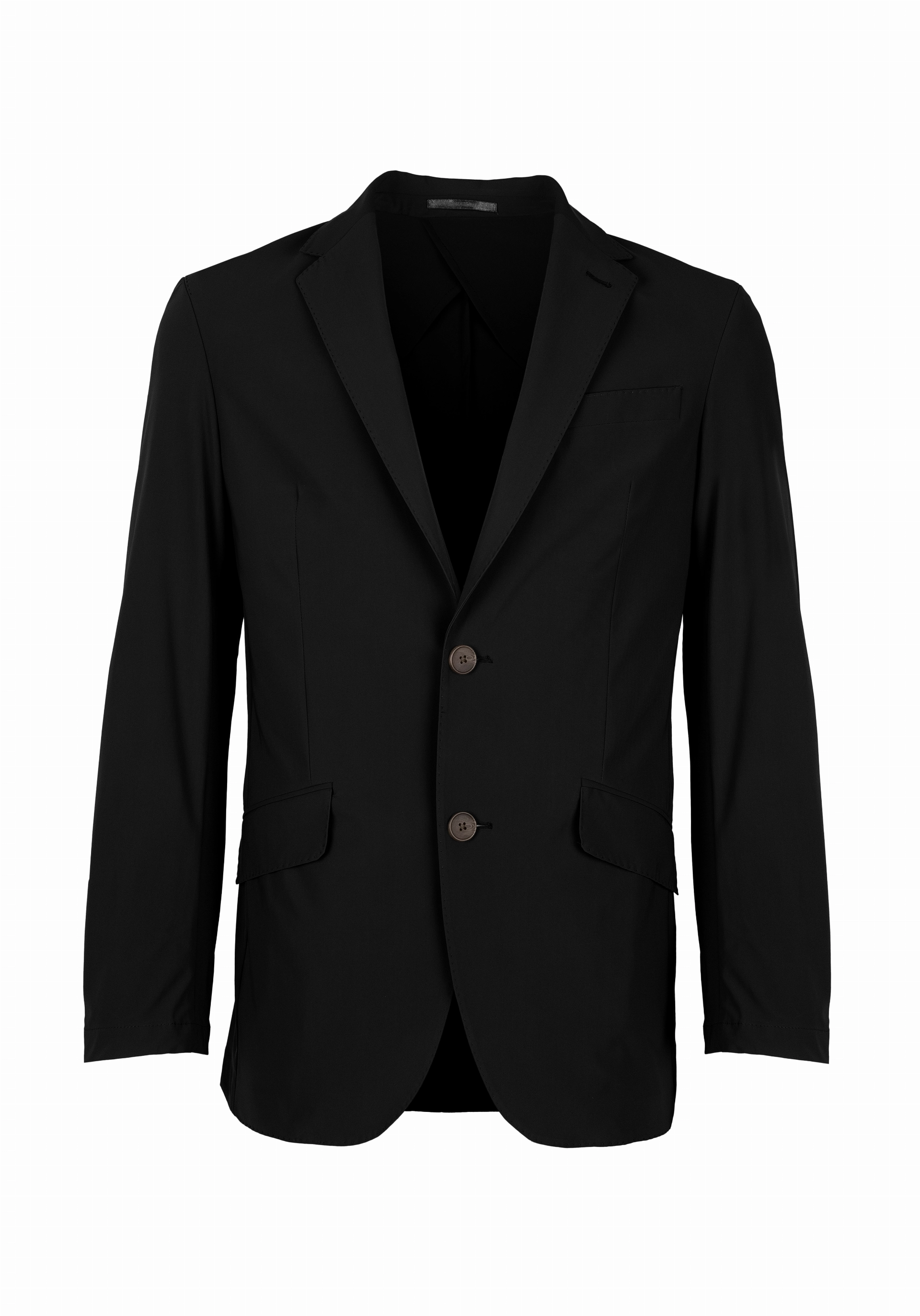 Shirt van katoen en cashmere | Black