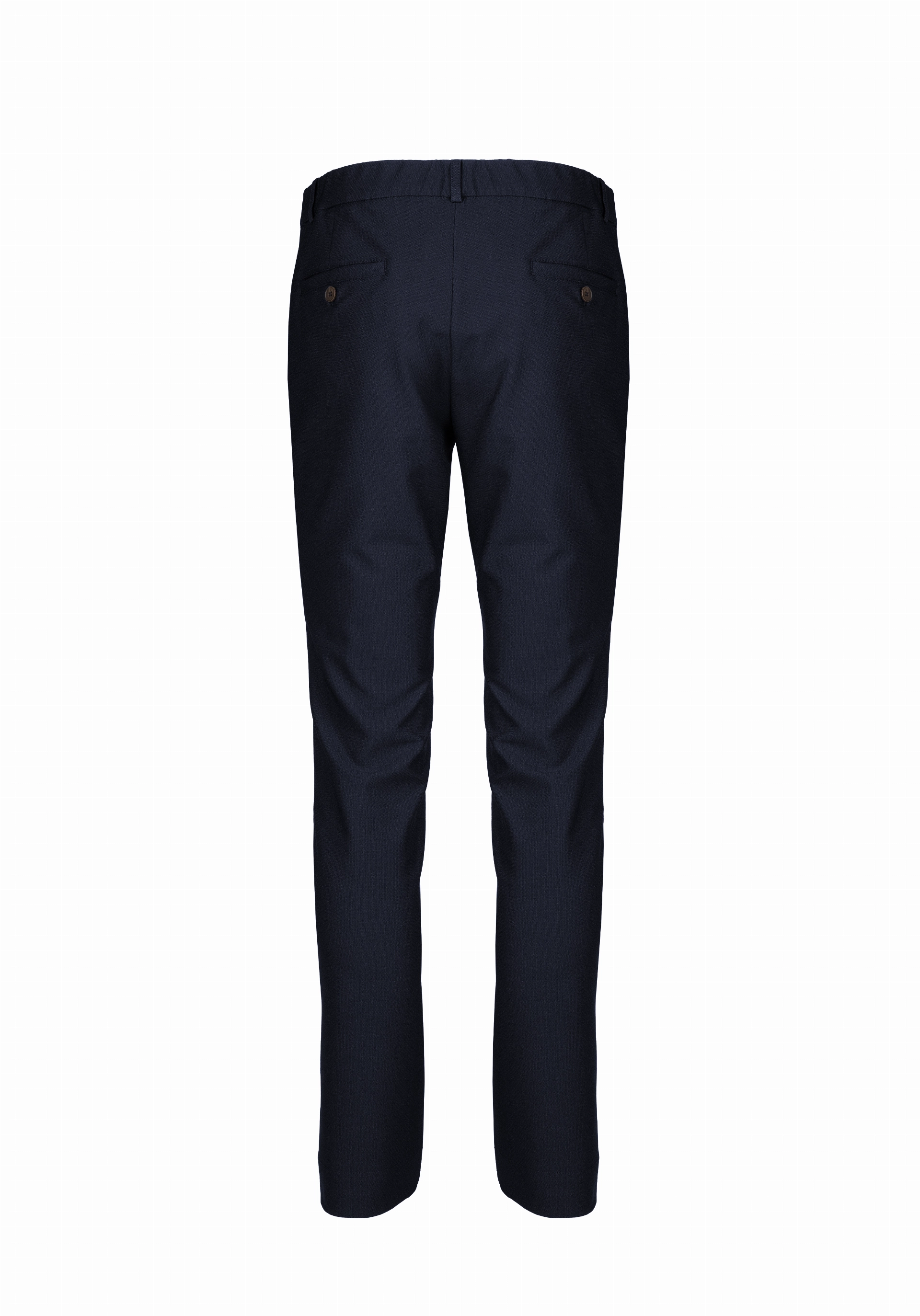 Shirt van katoen en cashmere | Blue