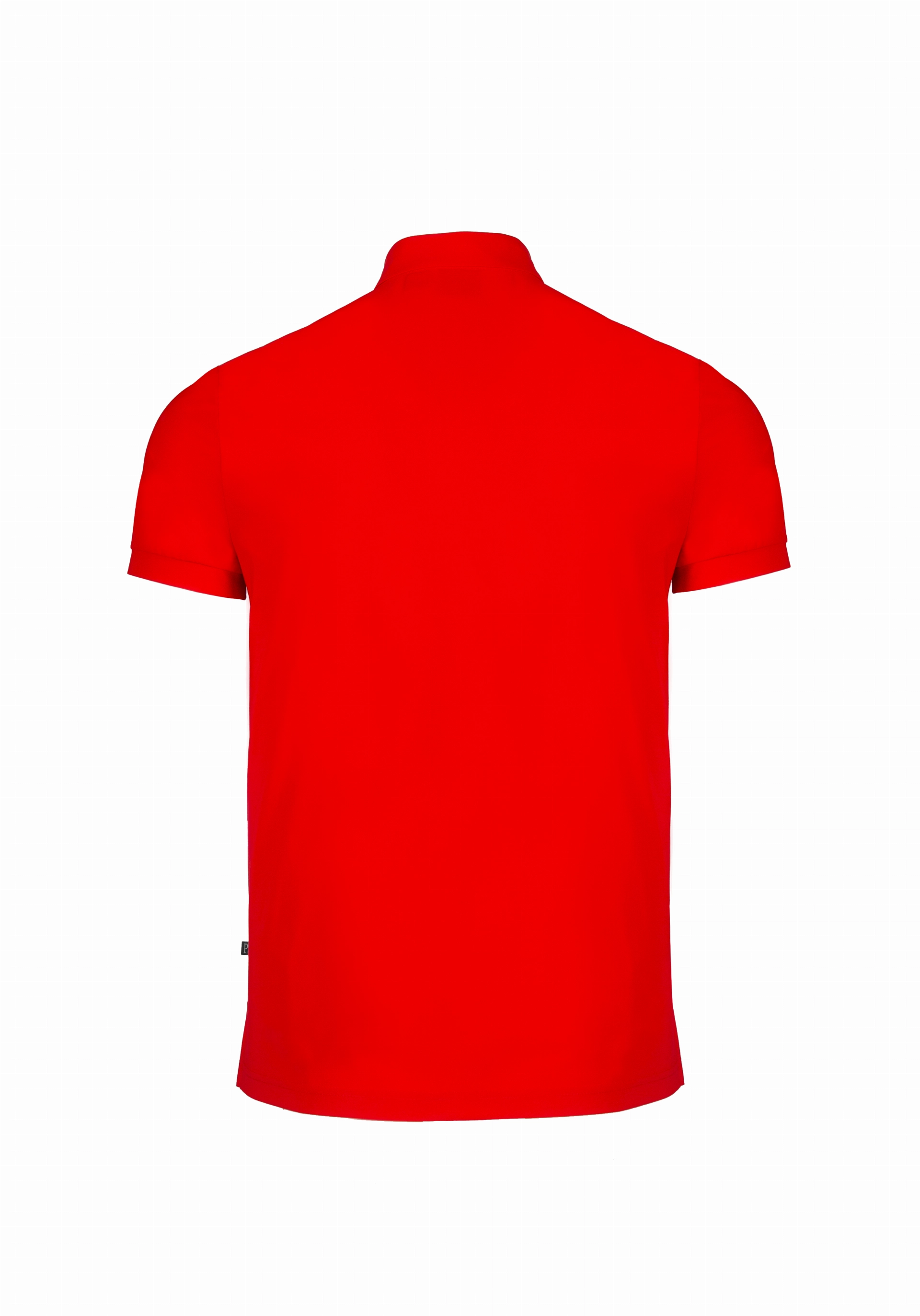 Shirt van katoen en cashmere | Red