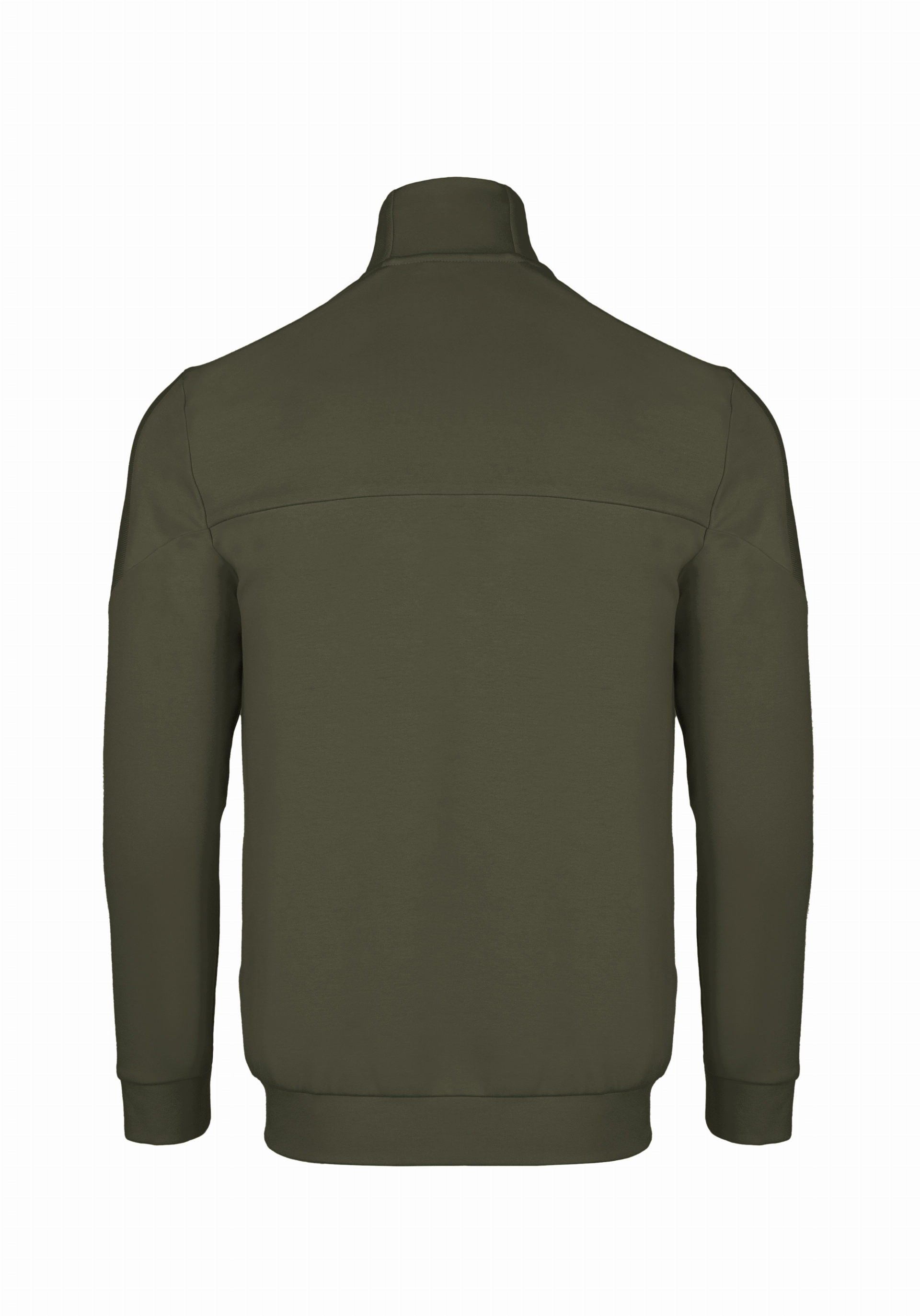 Shirt van katoen en cashmere | Green