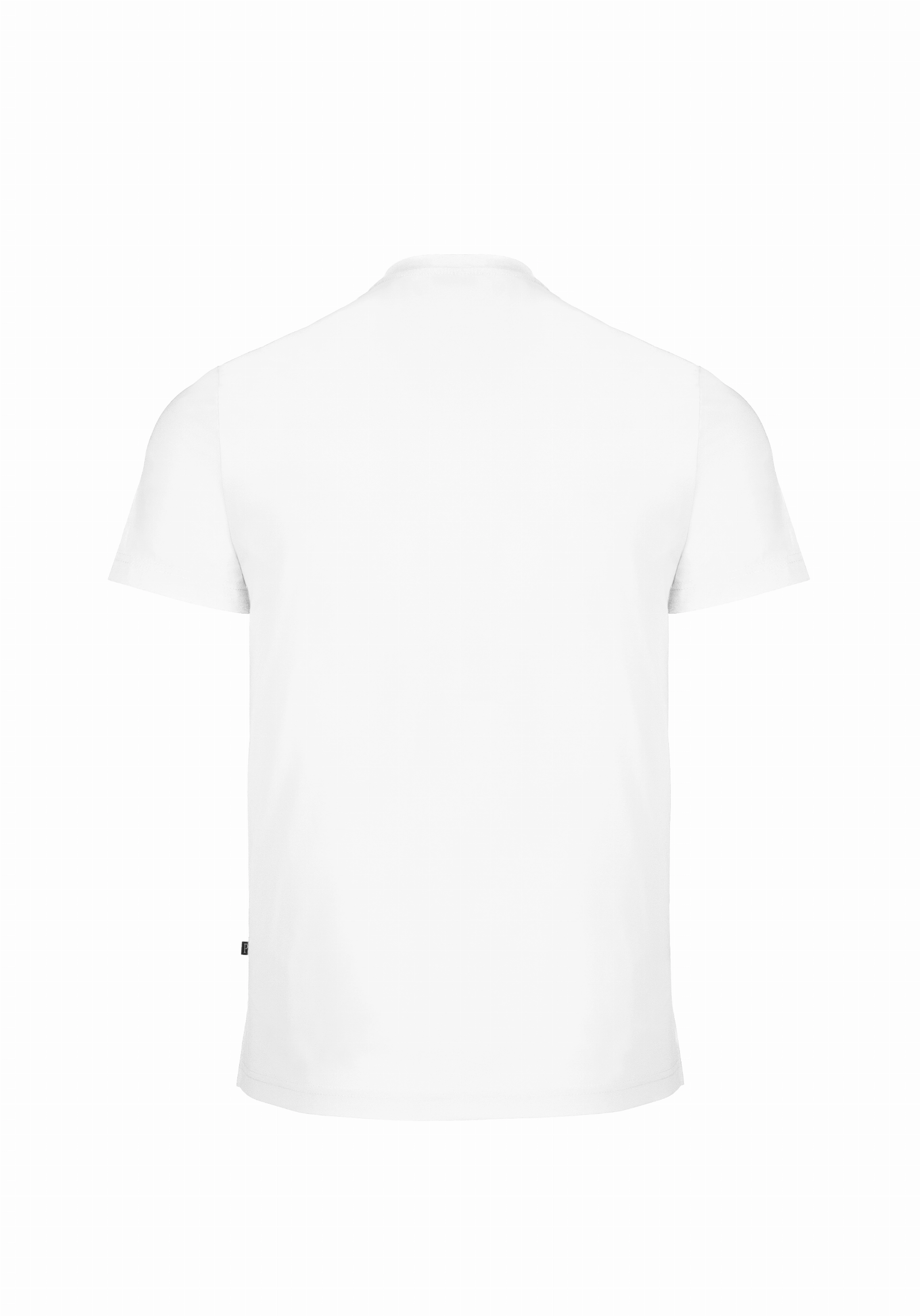 Shirt van katoen en cashmere | White