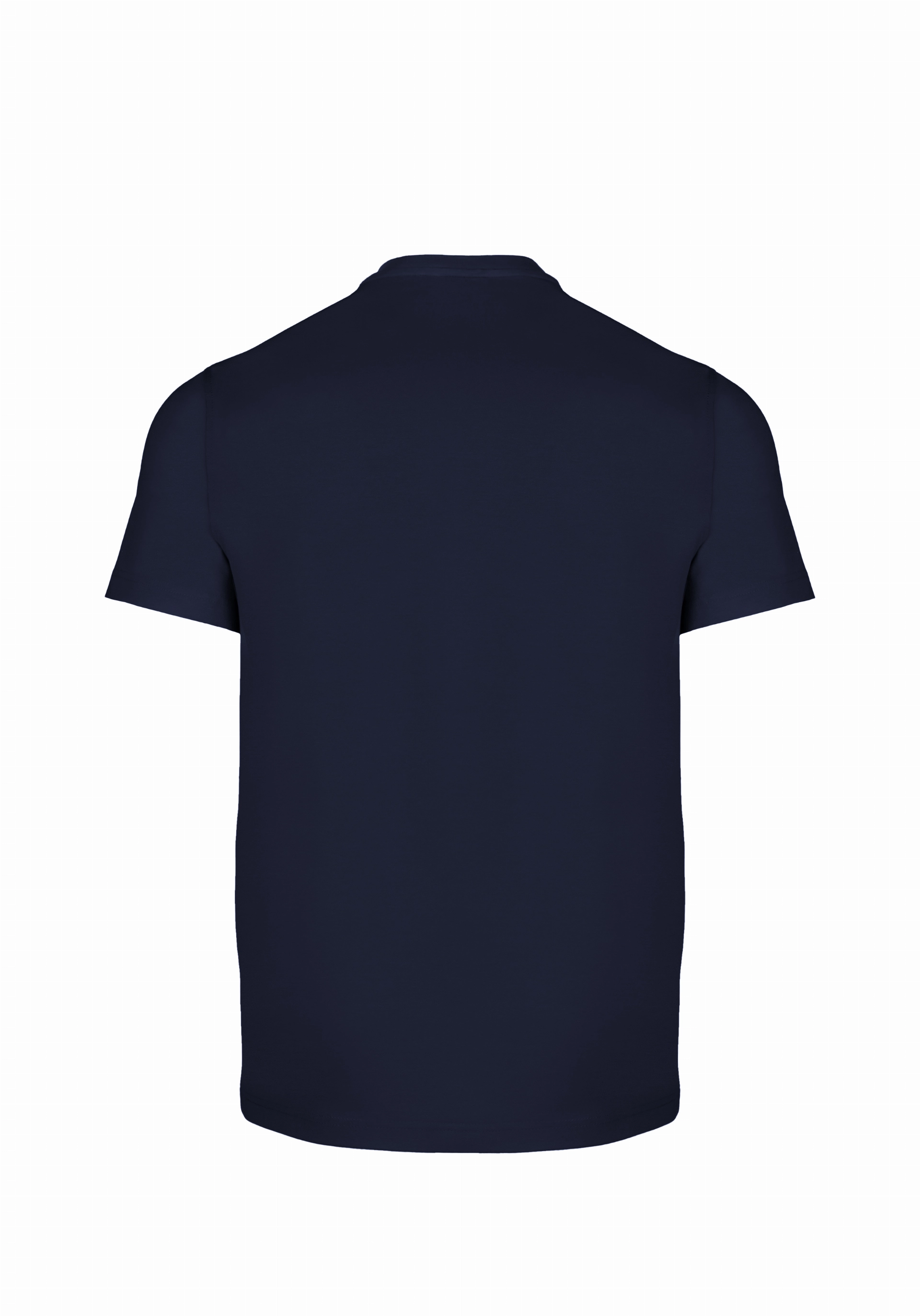 Shirt van katoen en cashmere | Blue