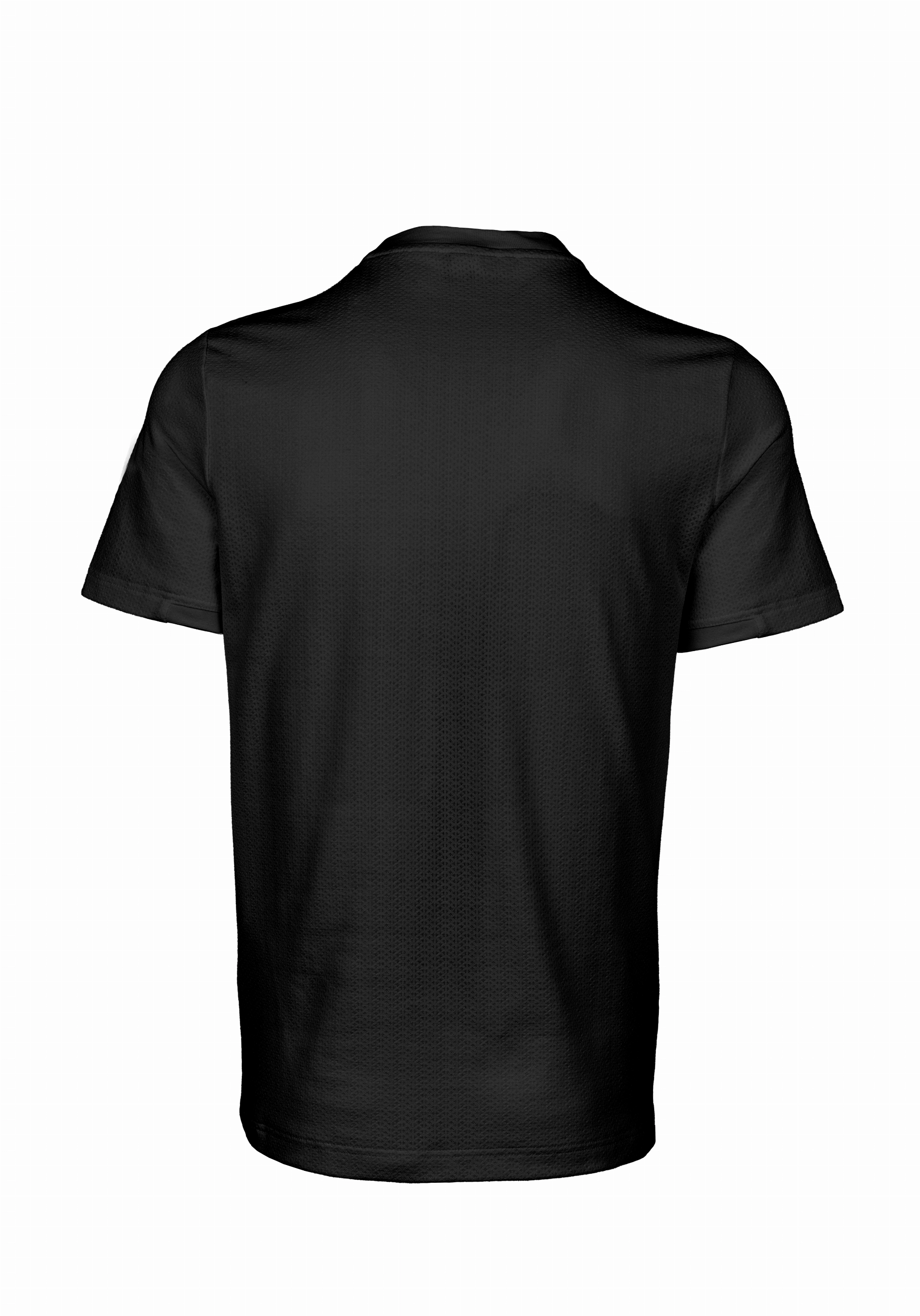 Shirt van katoen en cashmere | Black