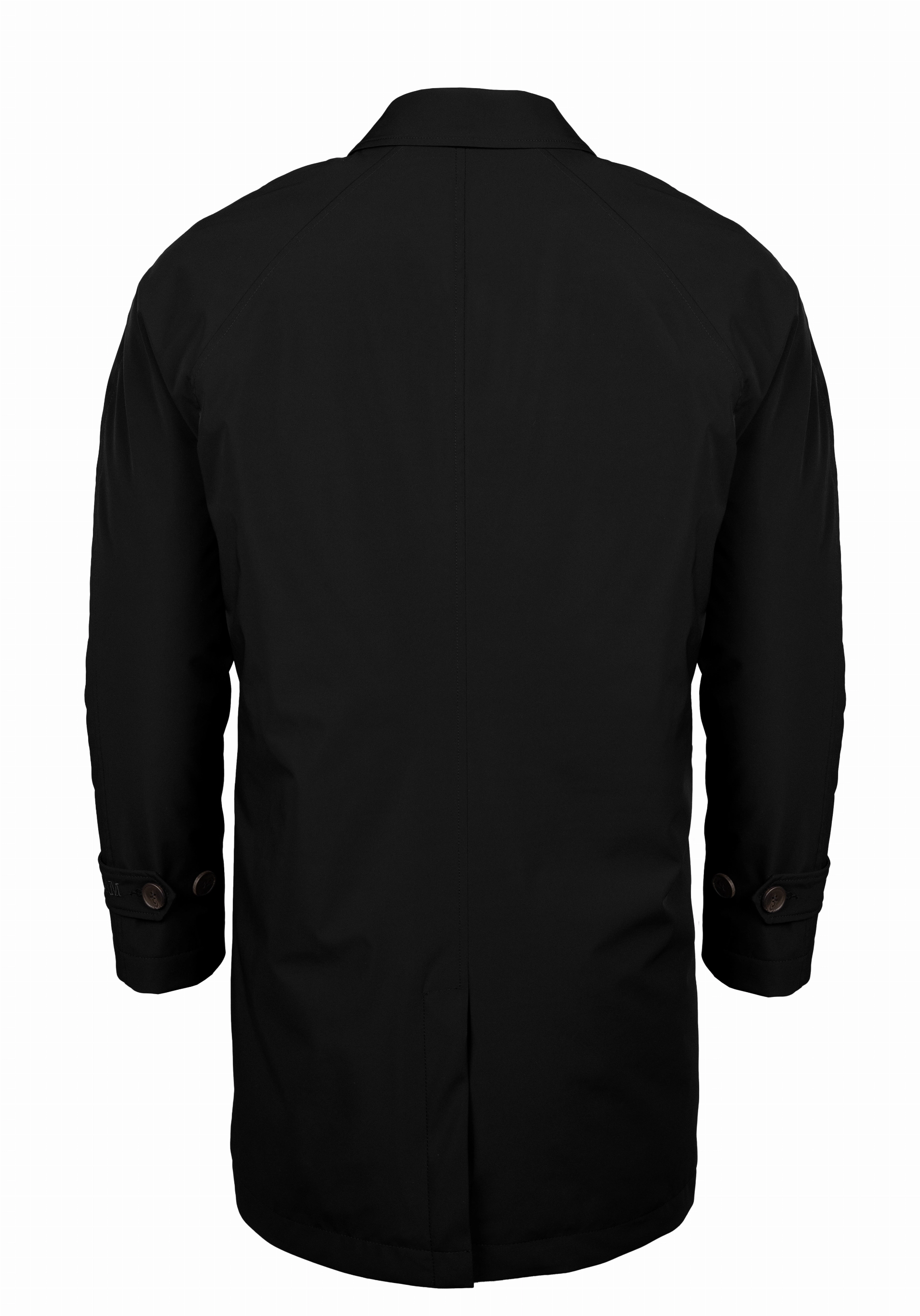 Shirt van katoen en cashmere | Black