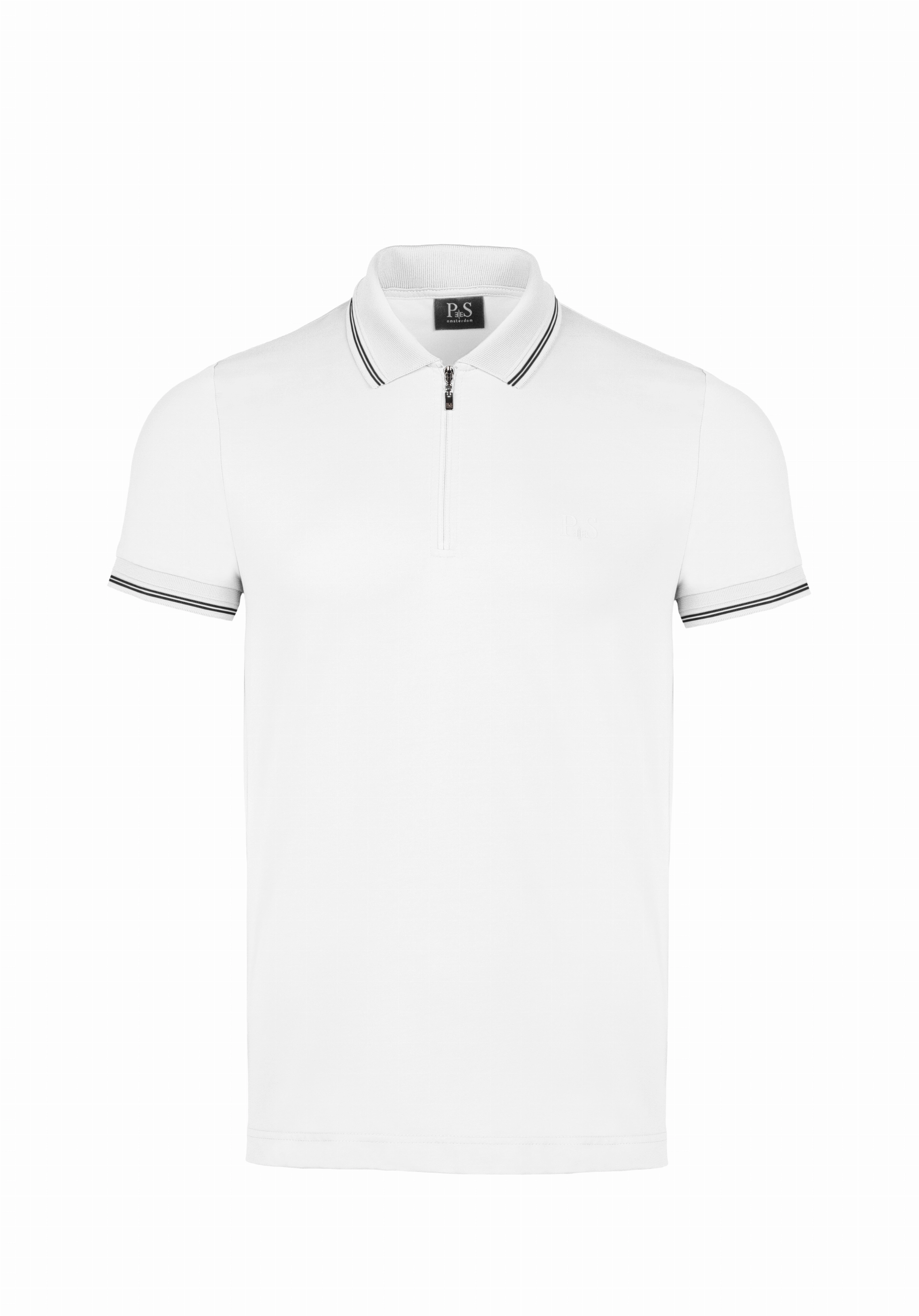 Shirt van katoen en cashmere | White
