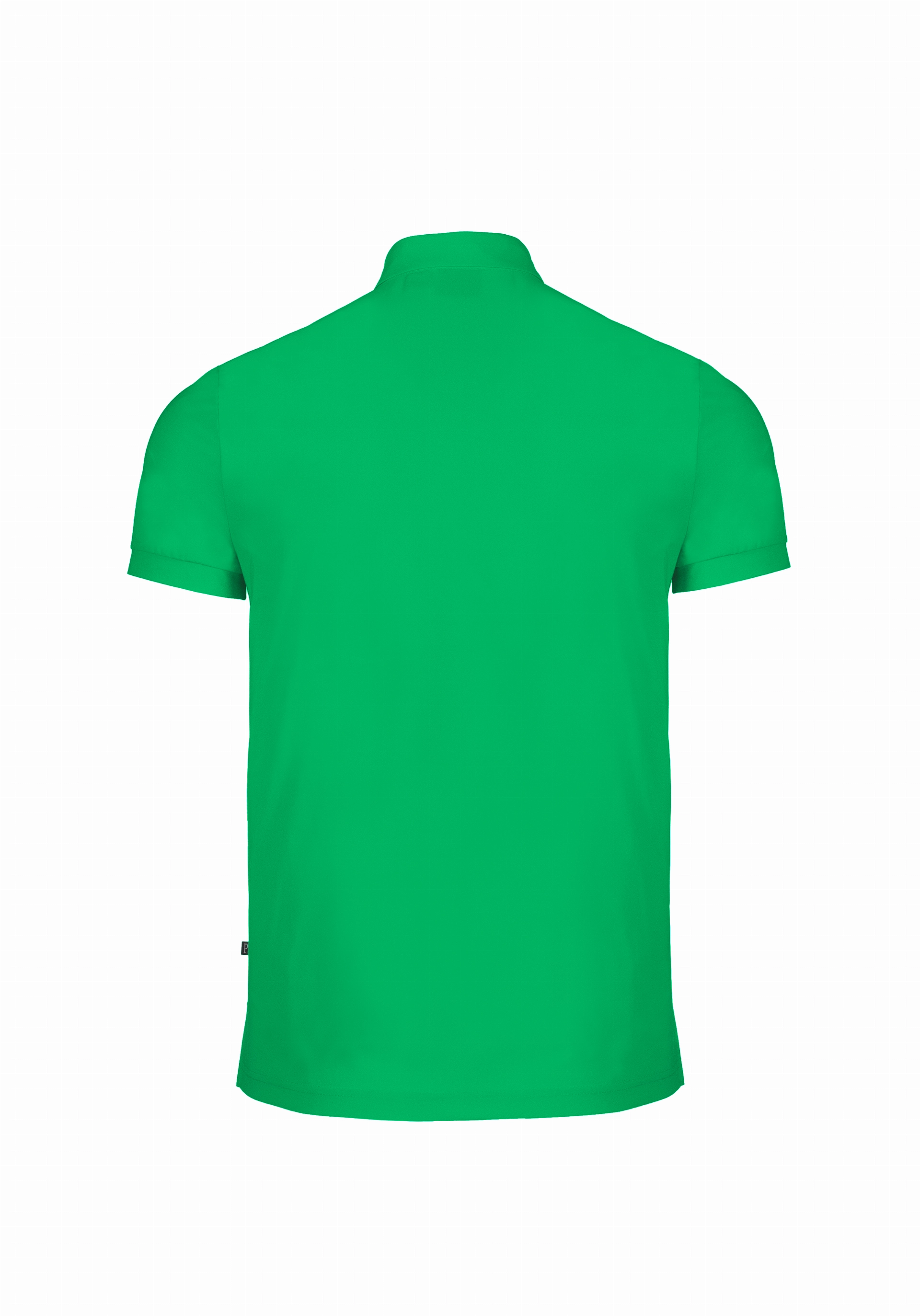 Shirt van katoen en cashmere | Green