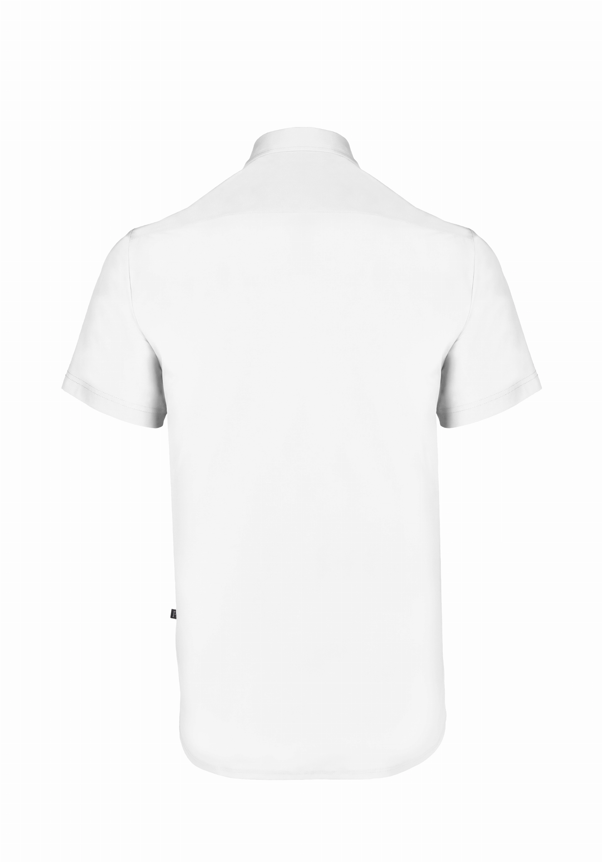 Shirt van katoen en cashmere | White