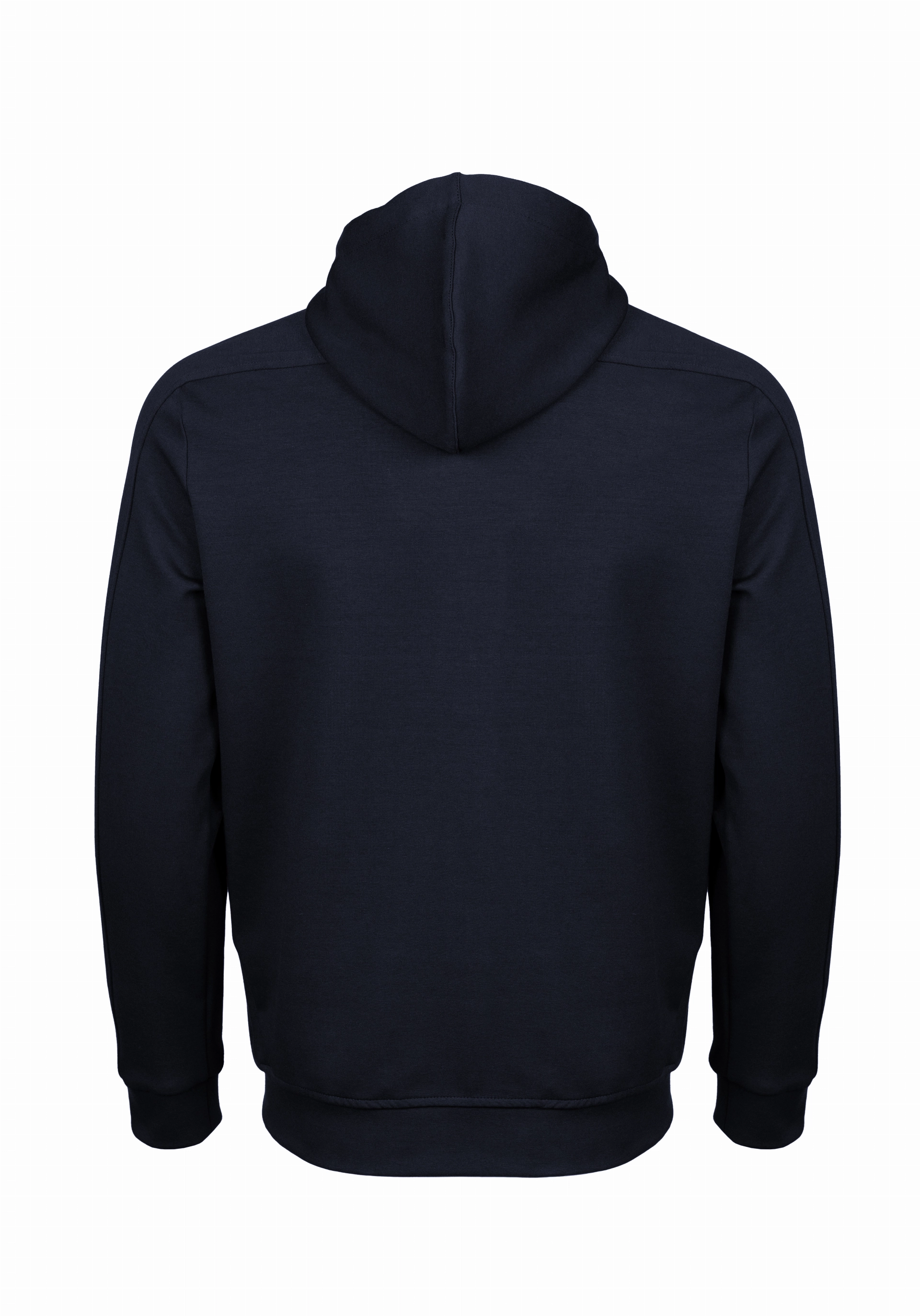 Shirt van katoen en cashmere | Blue