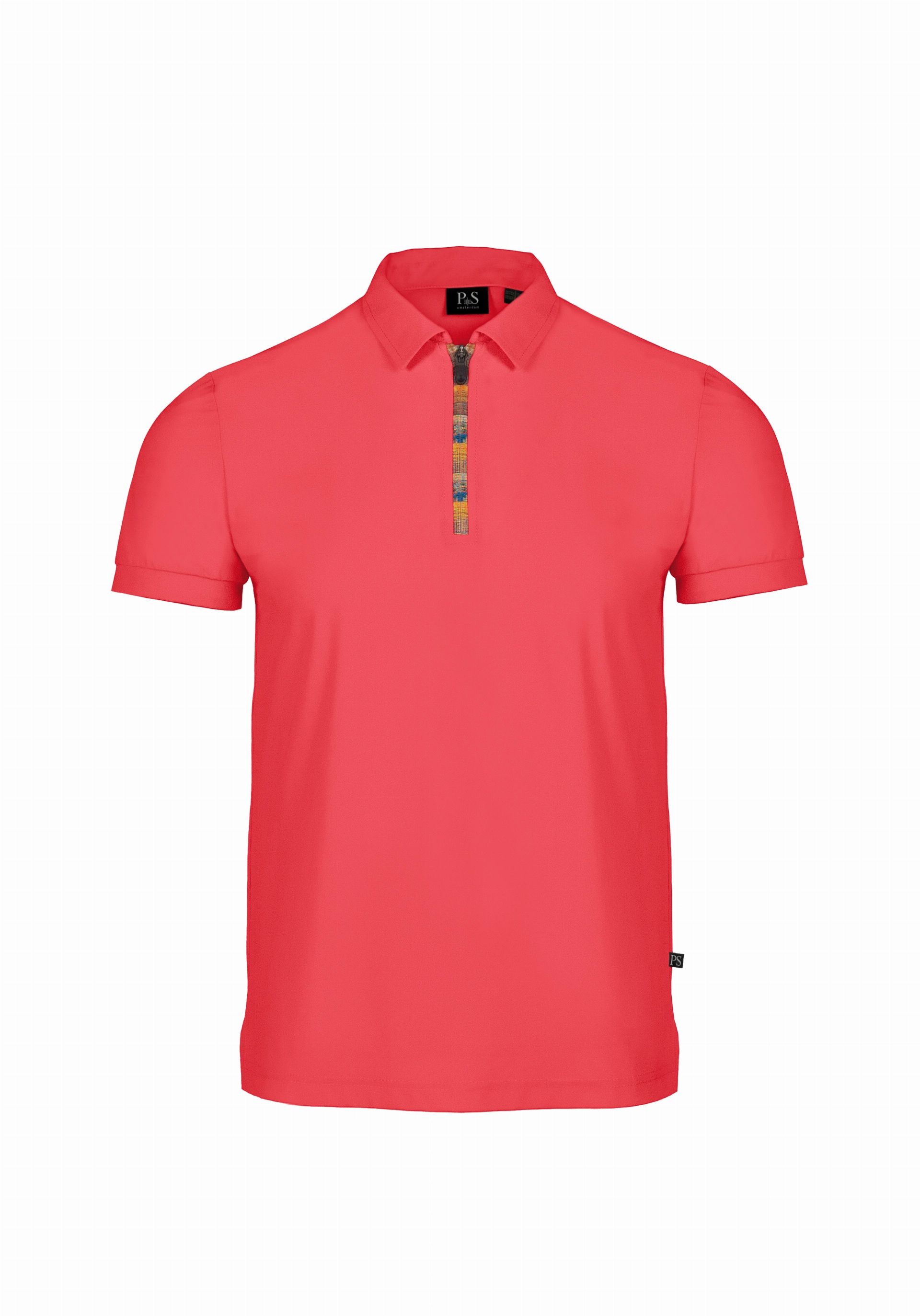 Shirt van katoen en cashmere | Coral