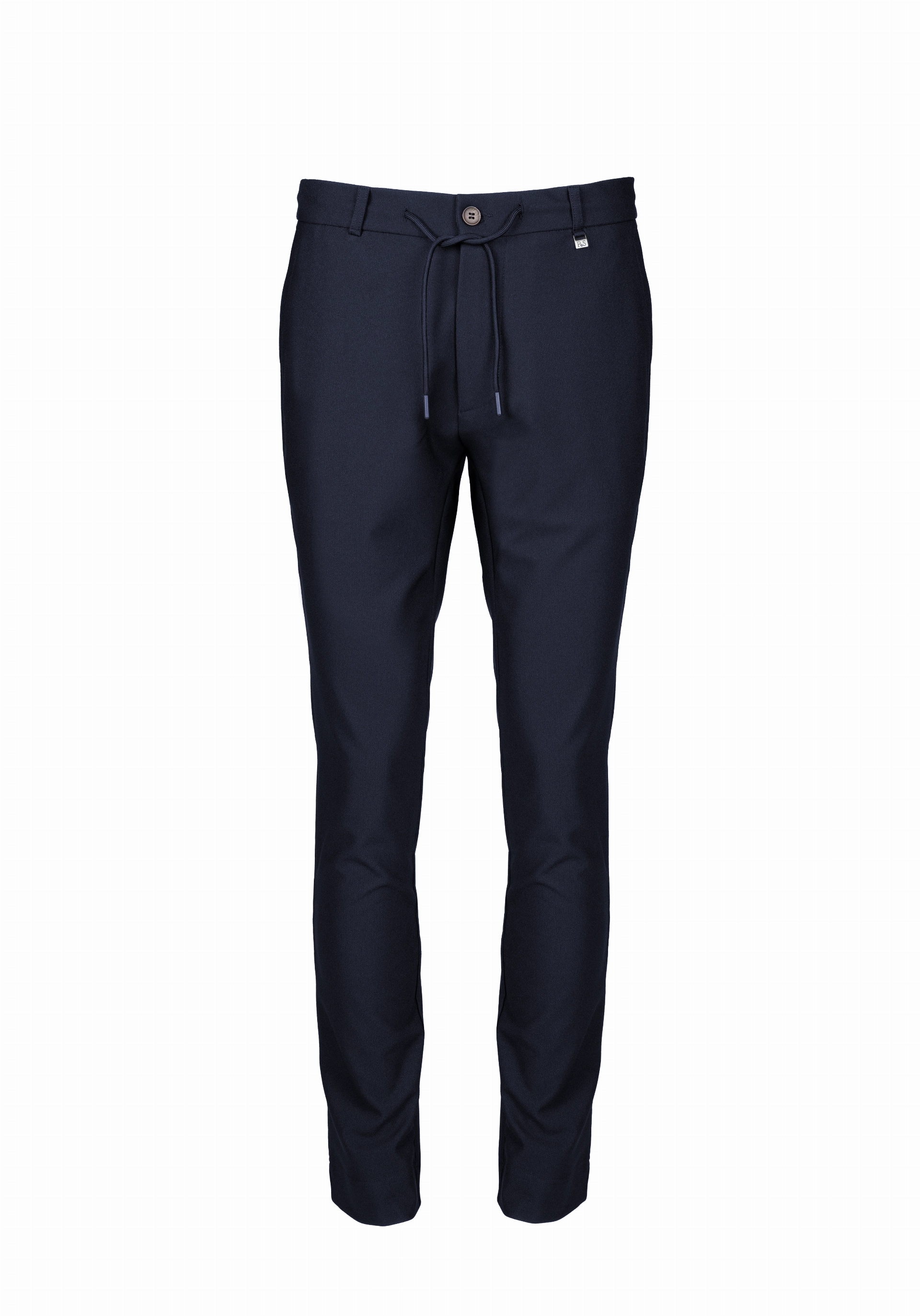 Shirt van katoen en cashmere | Blue