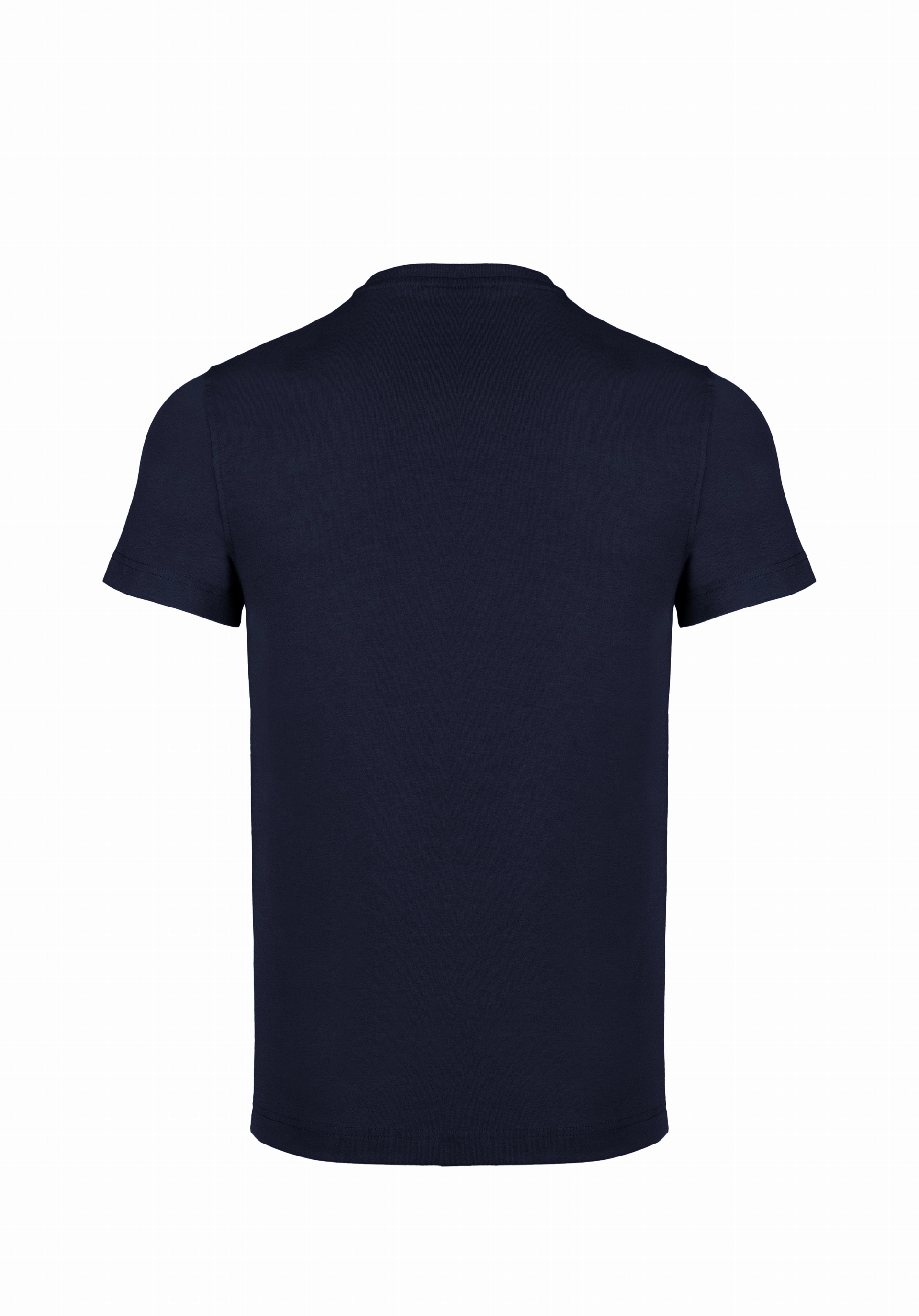 Shirt van katoen en cashmere | Blue