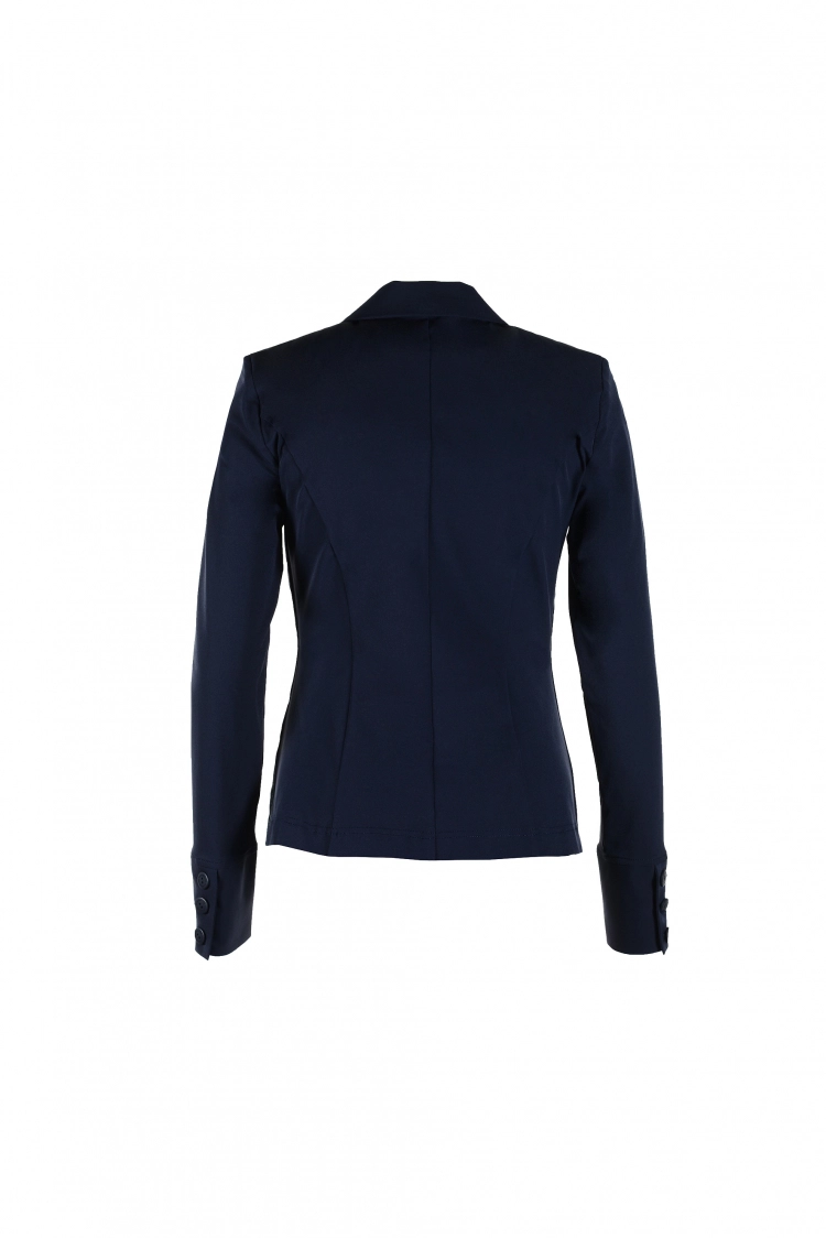 Shirt van katoen en cashmere | Blue