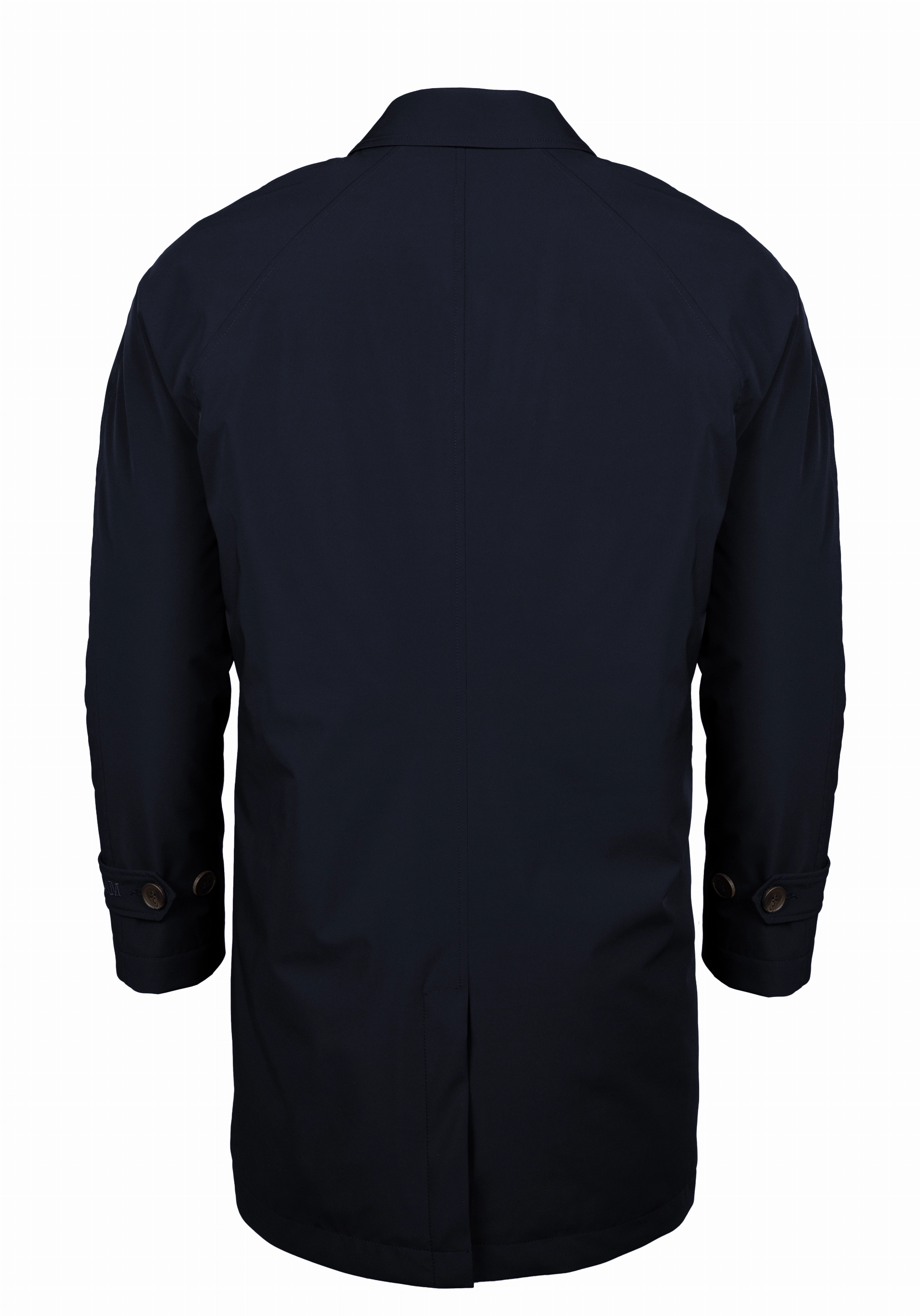 Shirt van katoen en cashmere | Blue