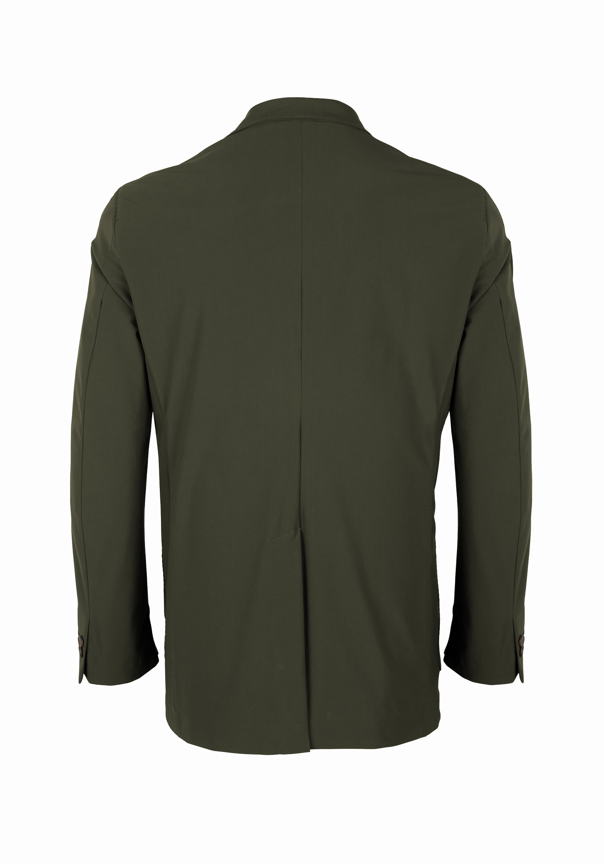Shirt van katoen en cashmere | Green