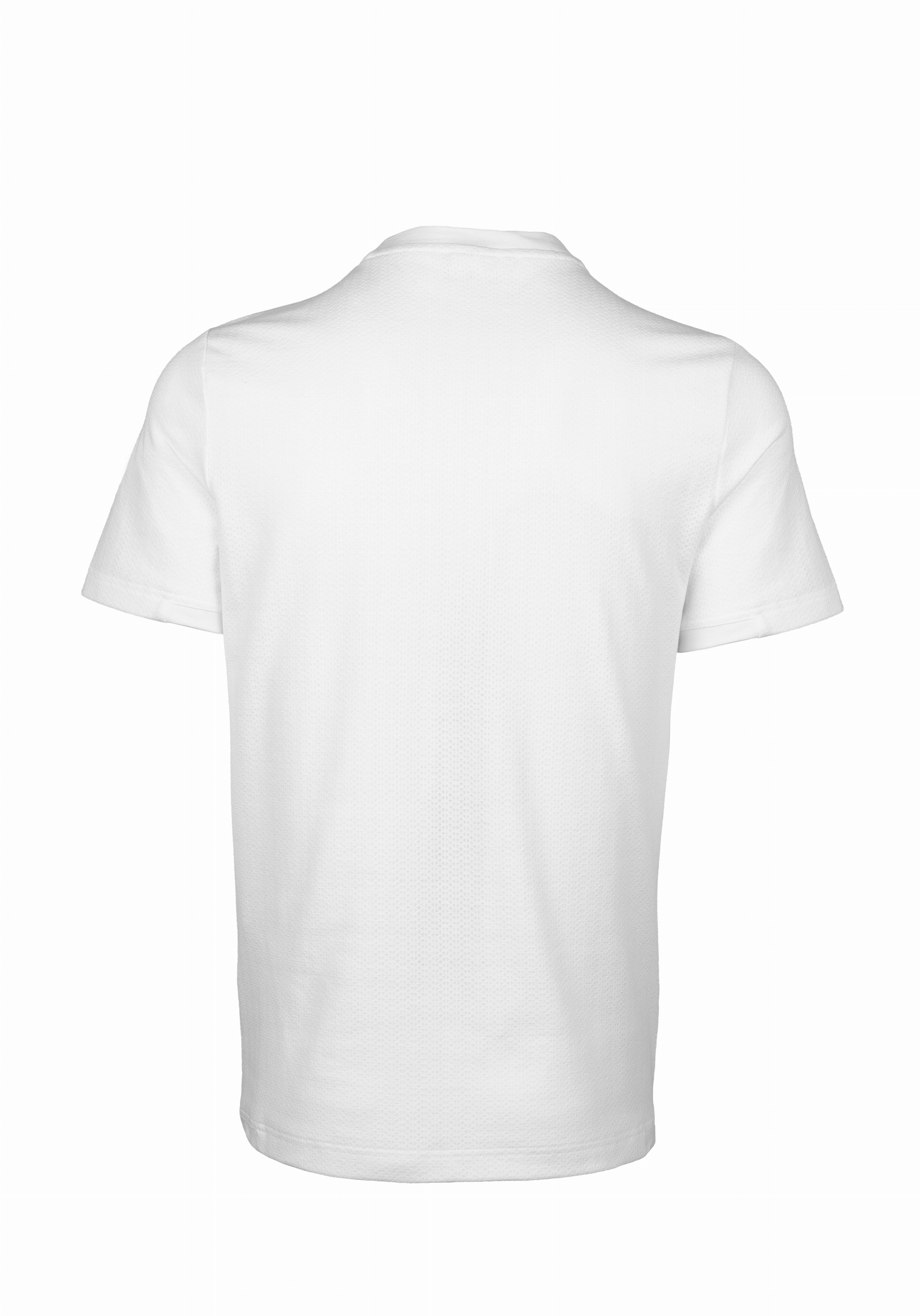 Shirt van katoen en cashmere | White