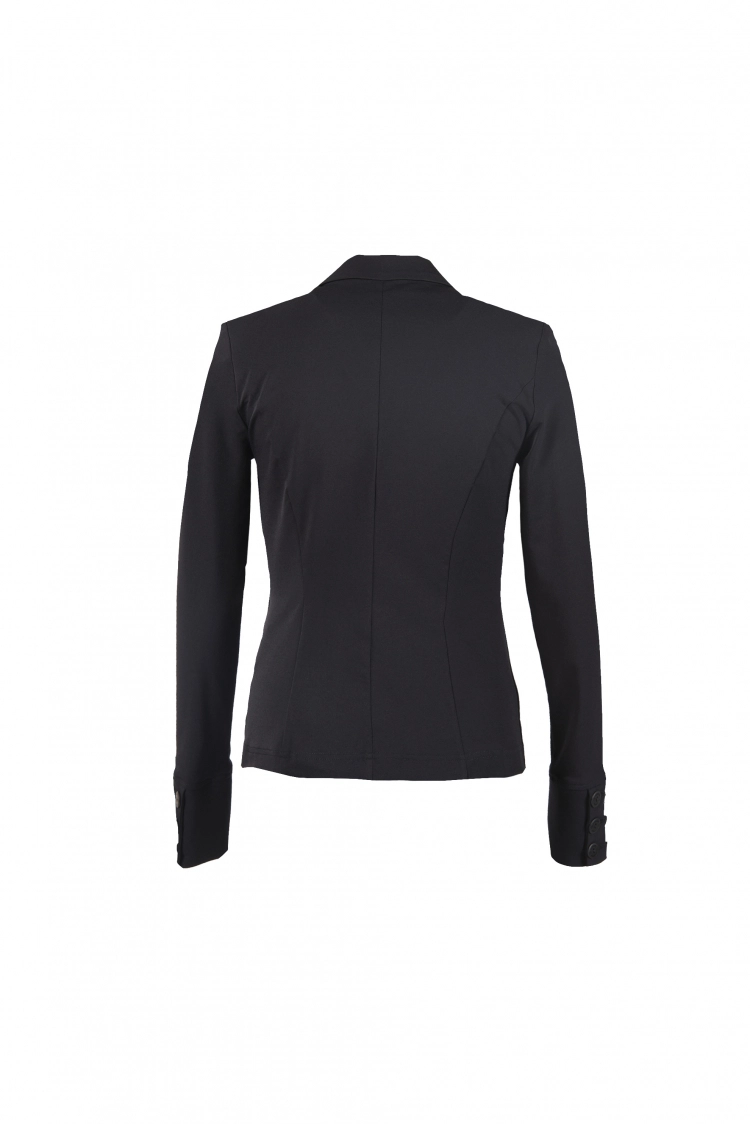 Shirt van katoen en cashmere | Black