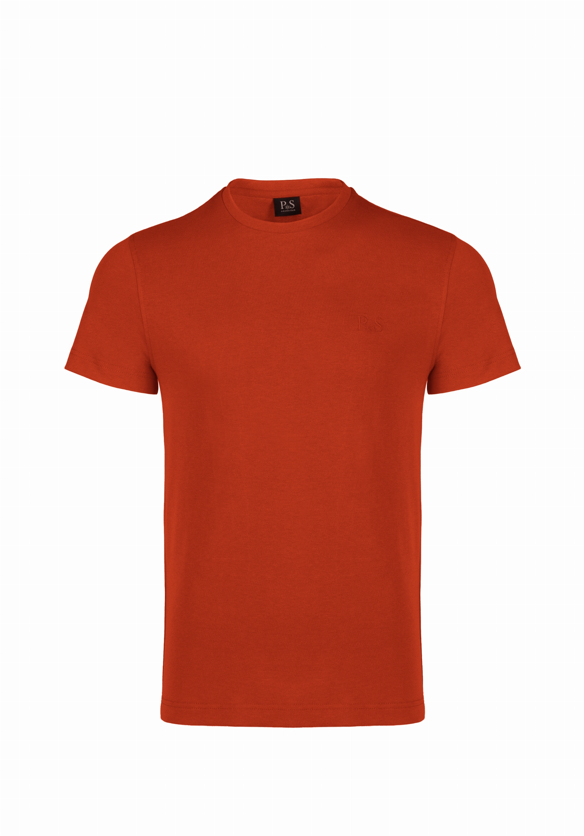Shirt van katoen en cashmere | Red