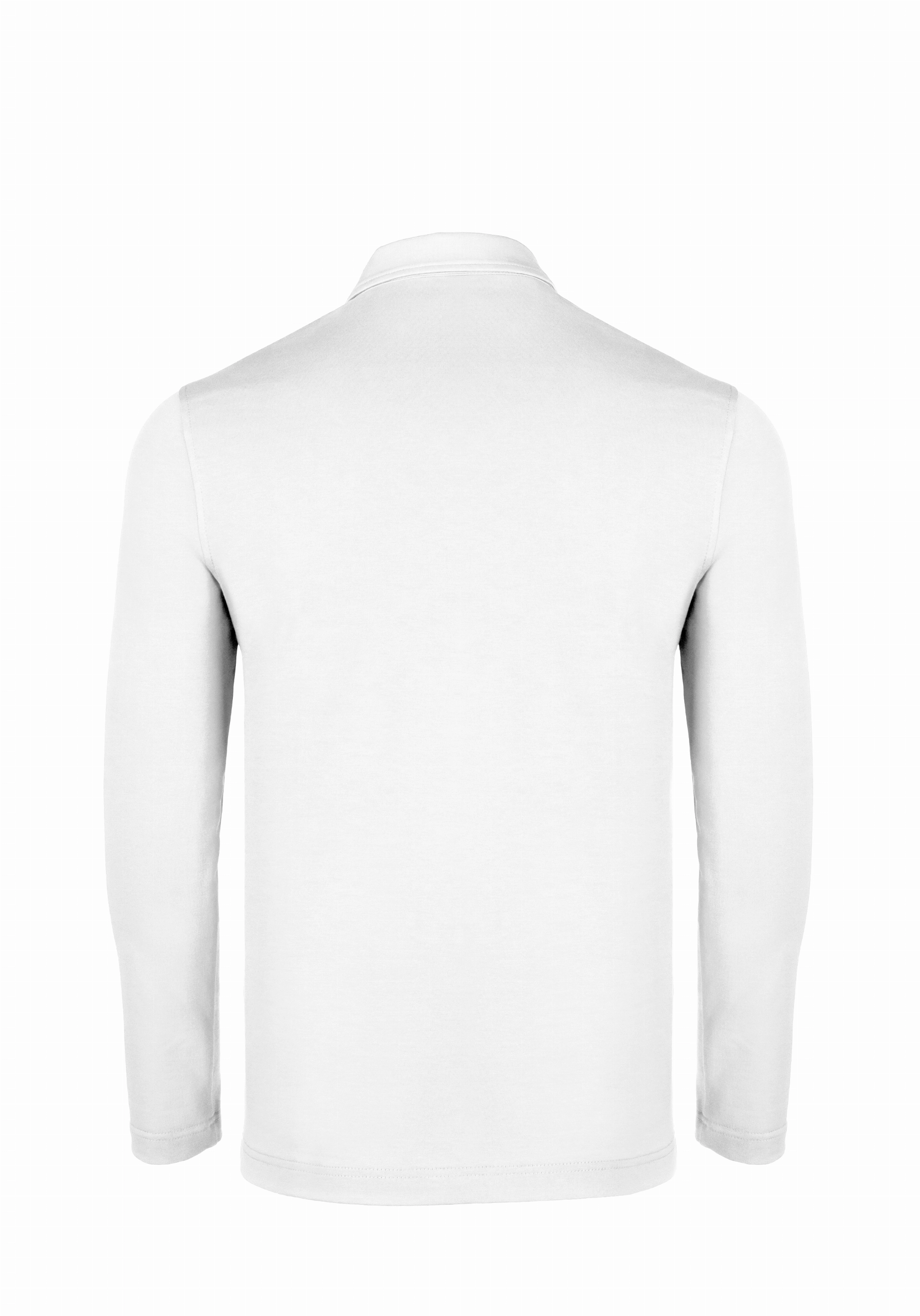 Shirt van katoen en cashmere | White
