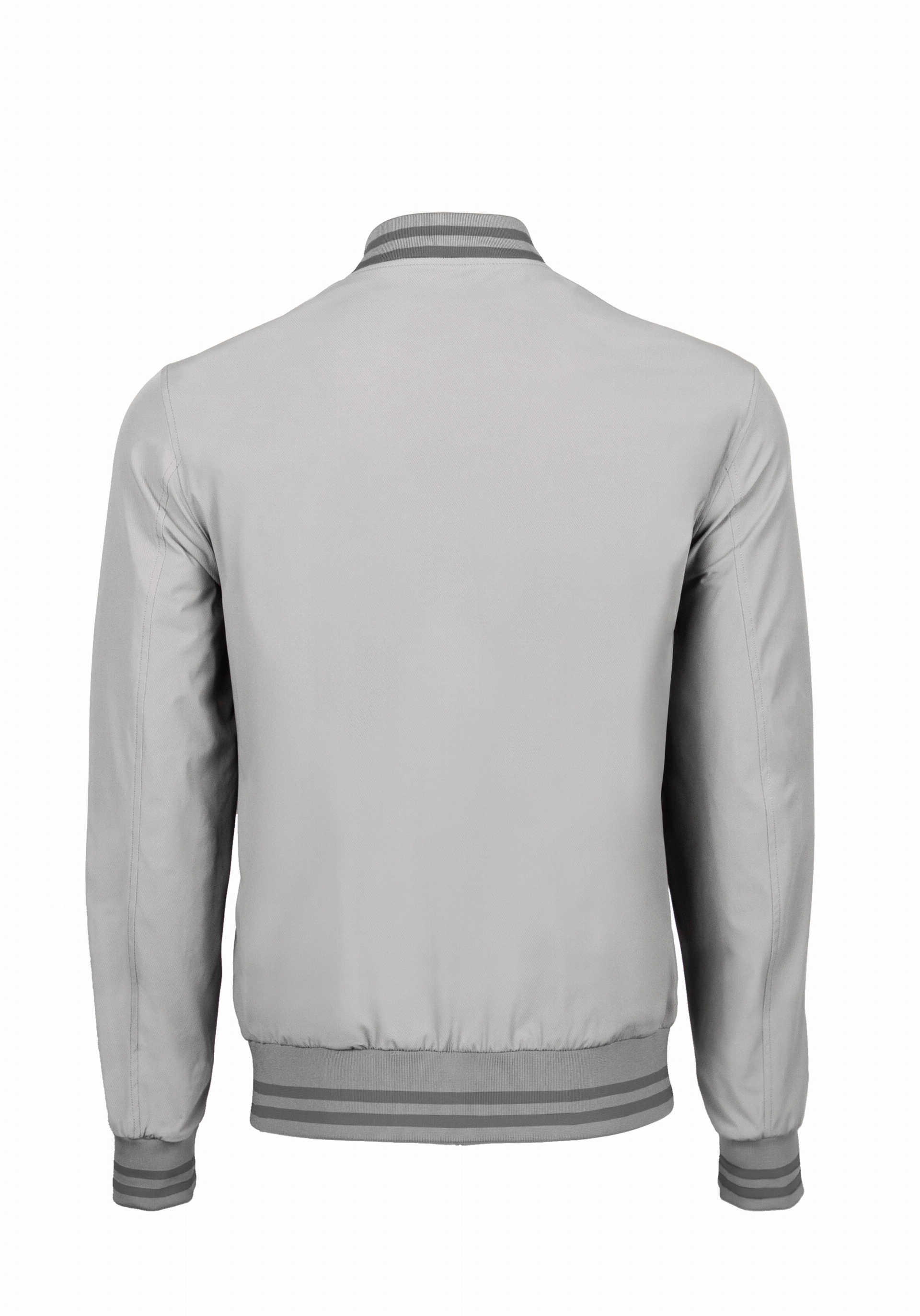 Shirt van katoen en cashmere | Grey