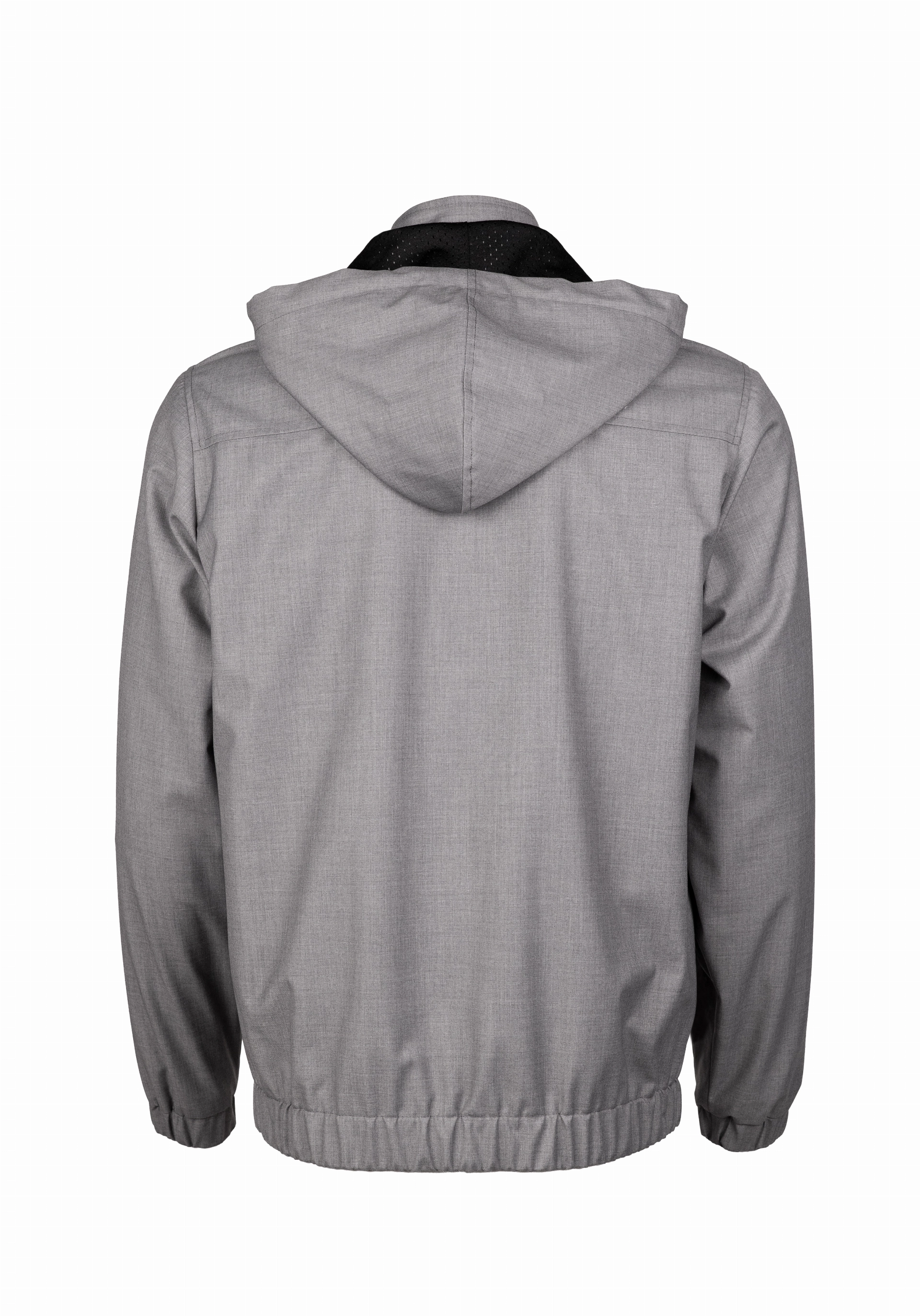 Shirt van katoen en cashmere | Grey