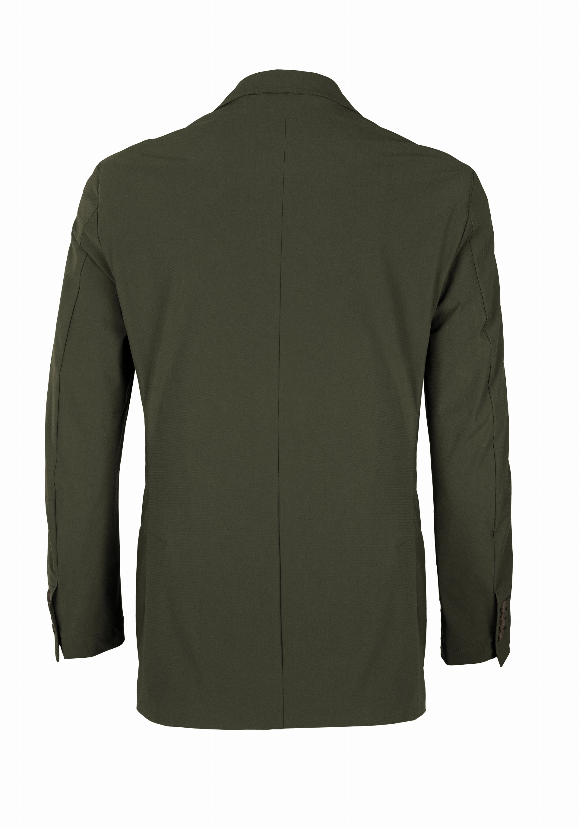 Shirt van katoen en cashmere | Green