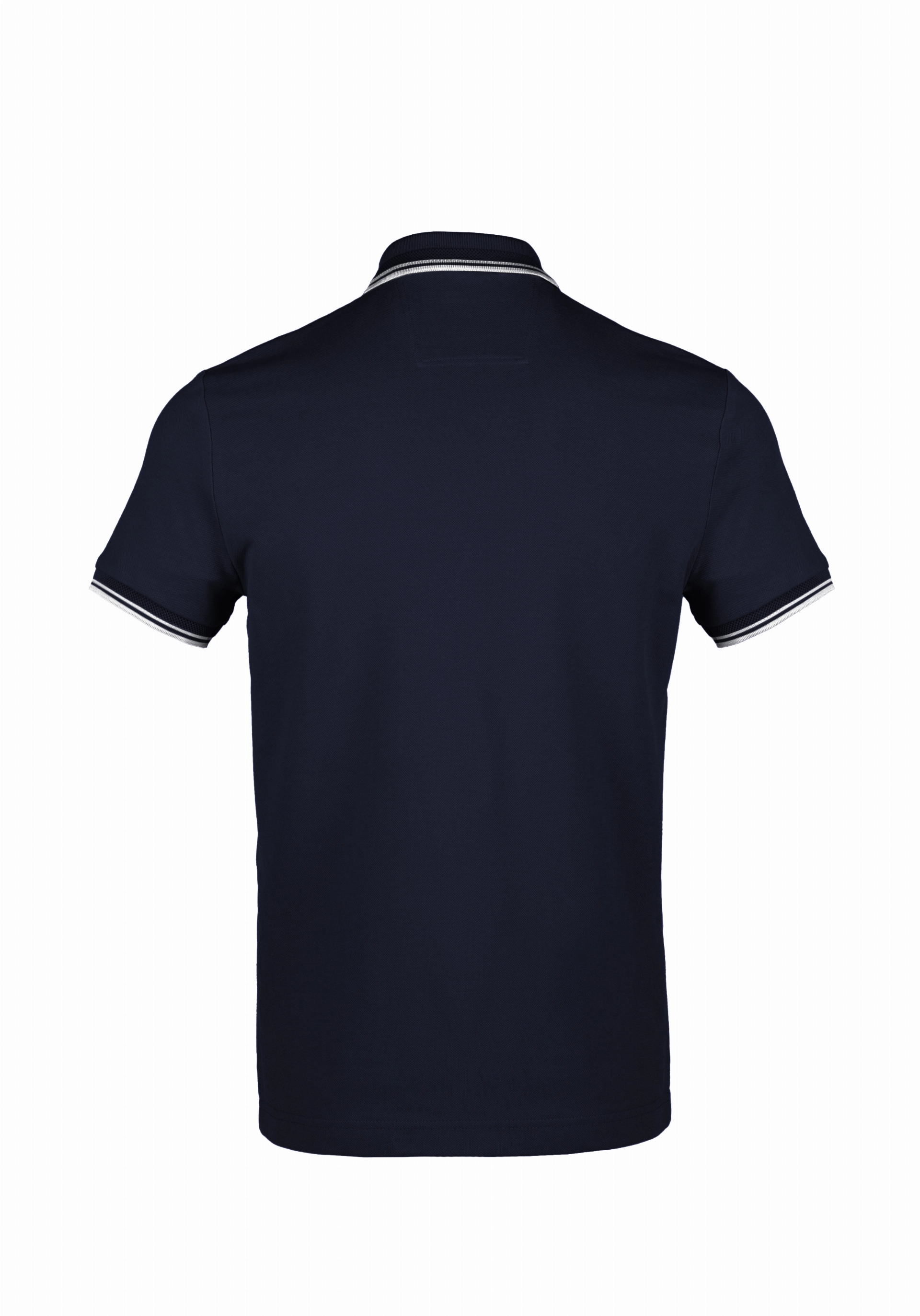 Shirt van katoen en cashmere | Blue