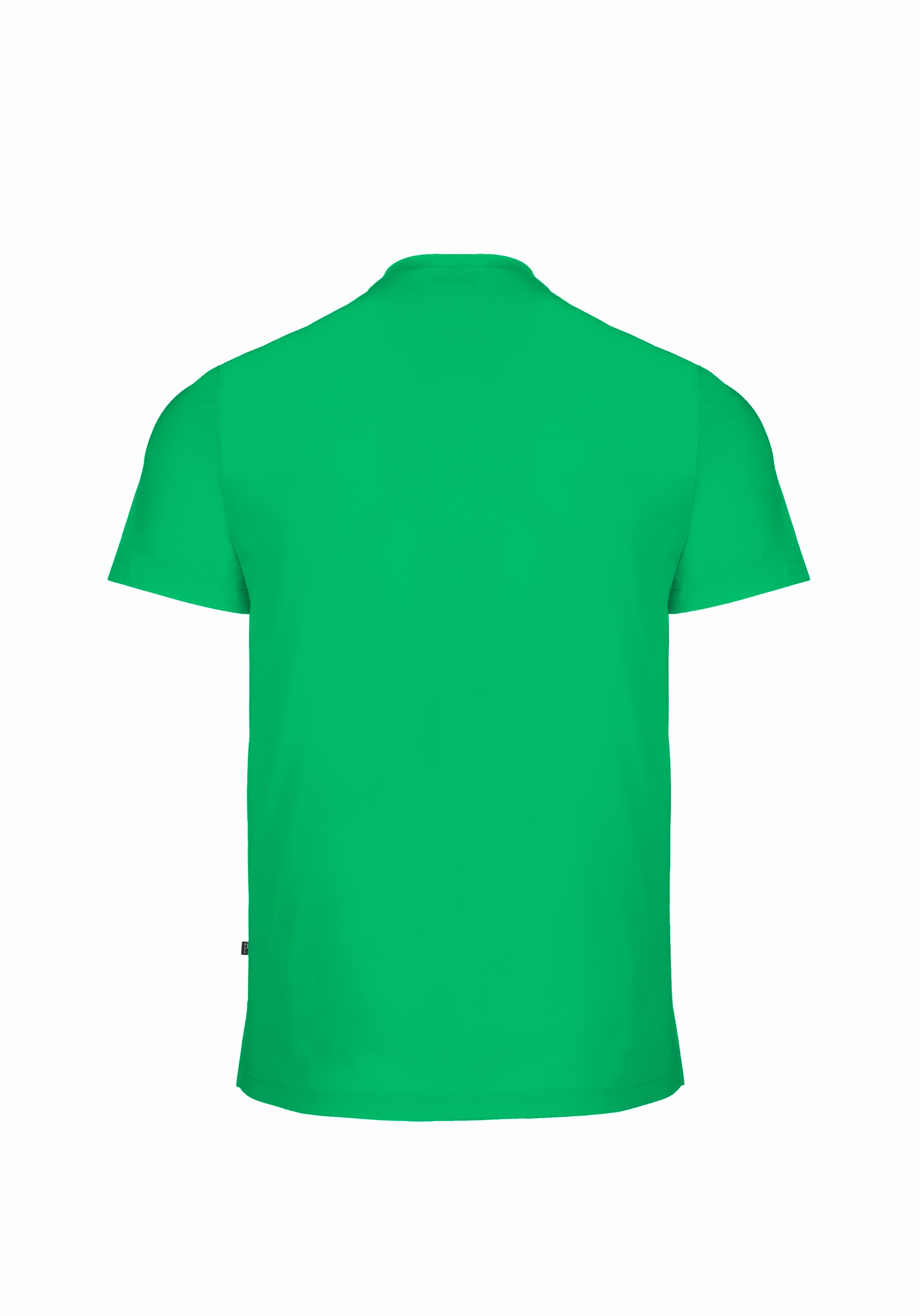 Shirt van katoen en cashmere | Green