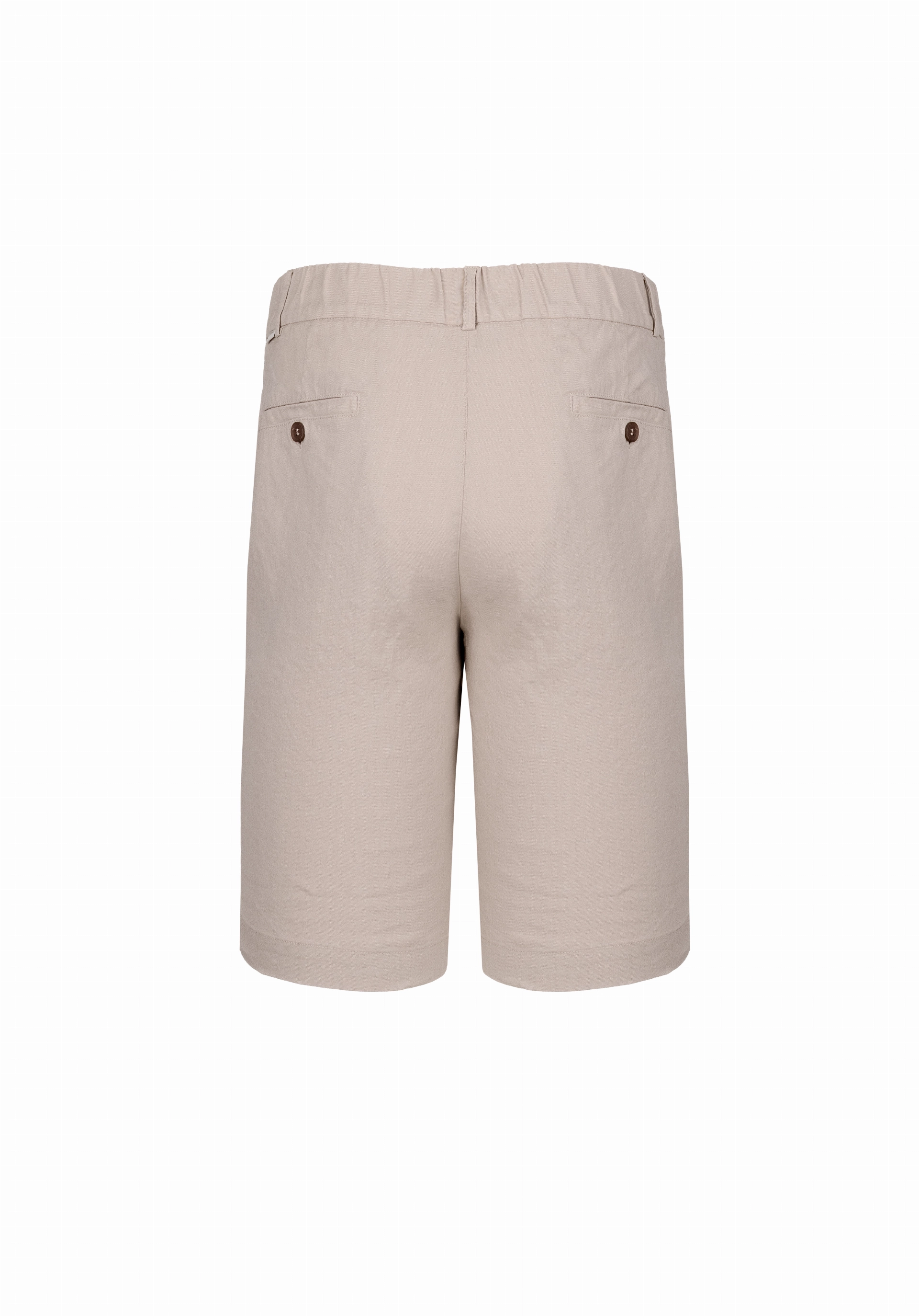 Shirt van katoen en cashmere | Brown