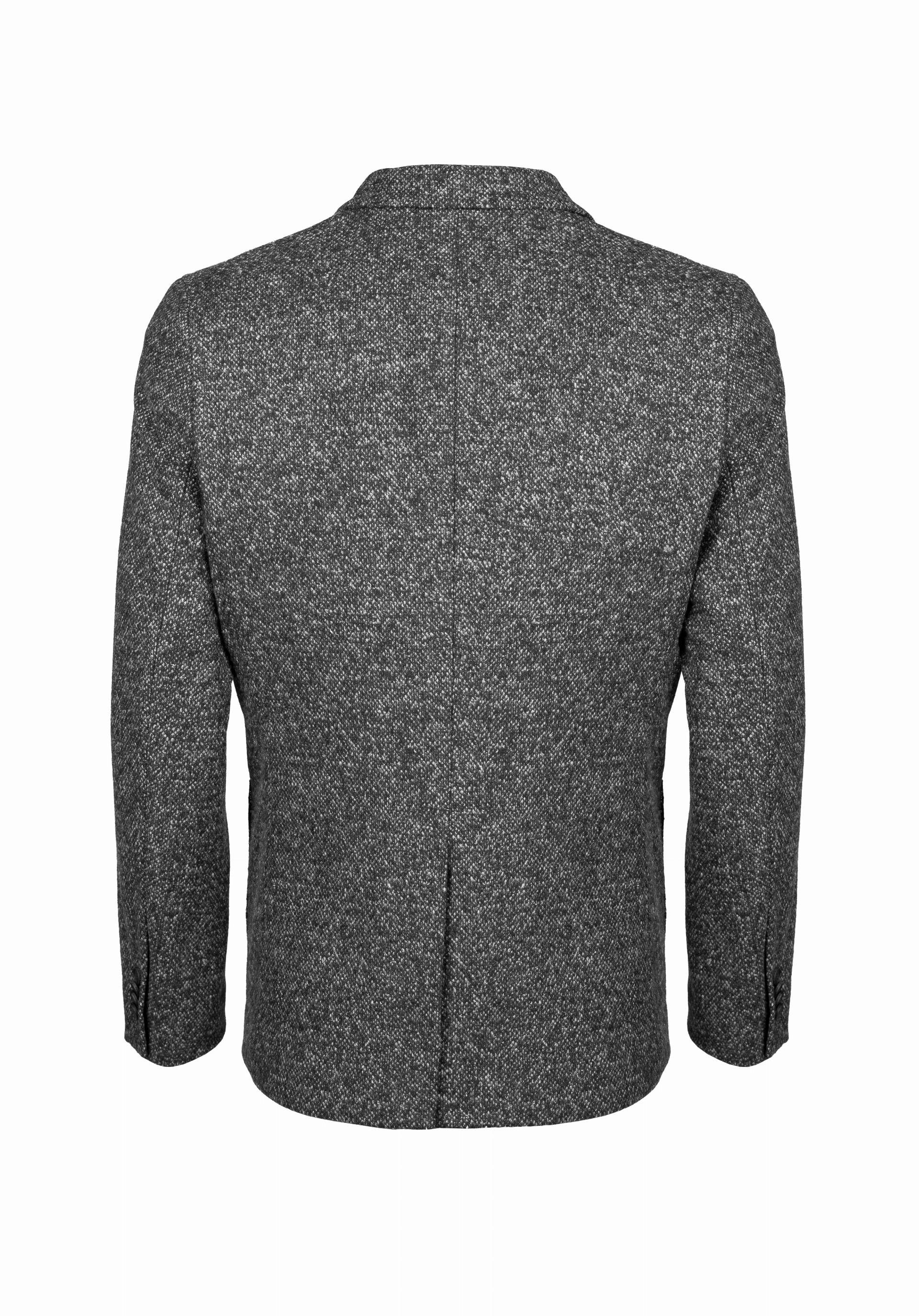 Shirt van katoen en cashmere | Black