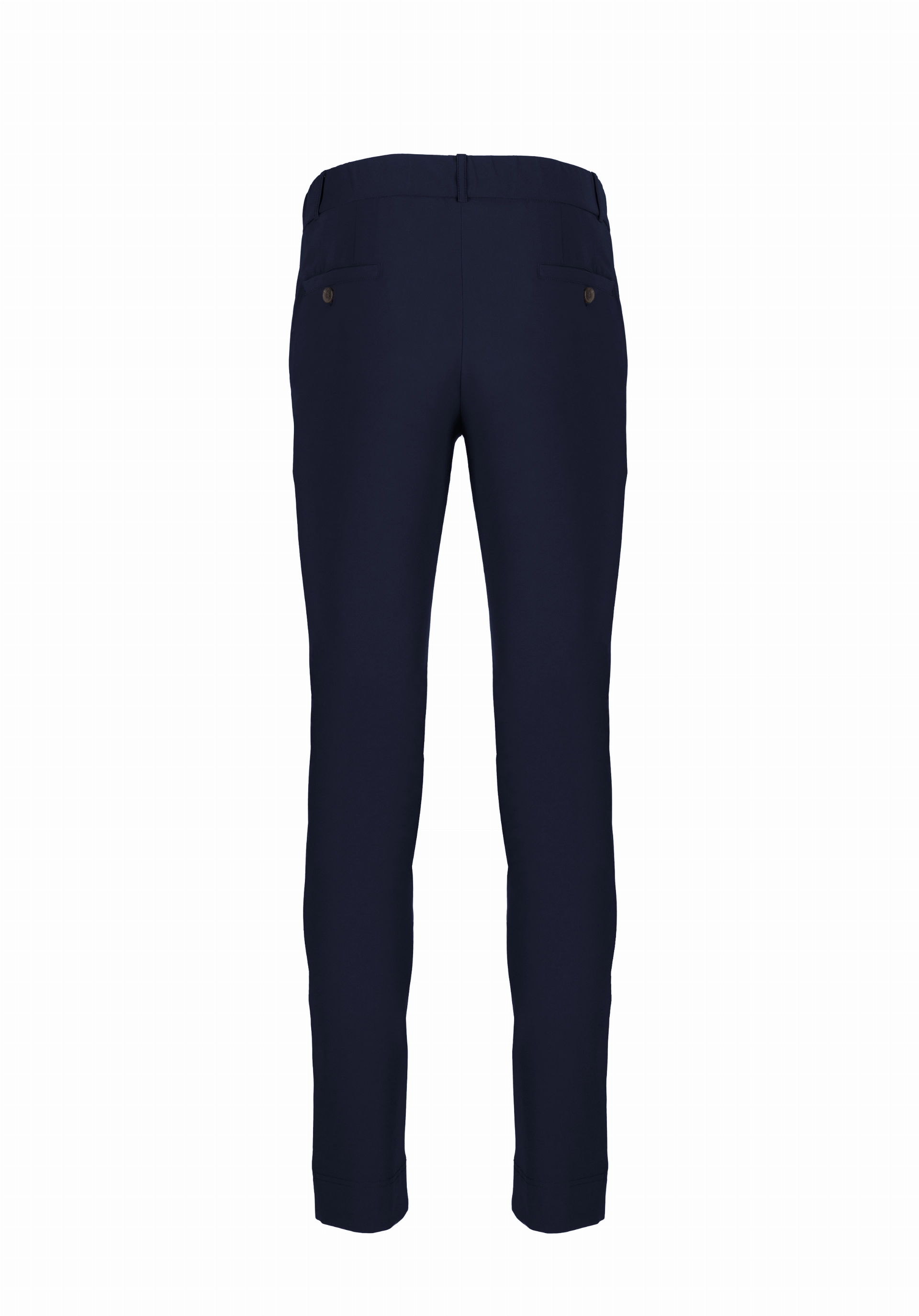 Shirt van katoen en cashmere | Blue