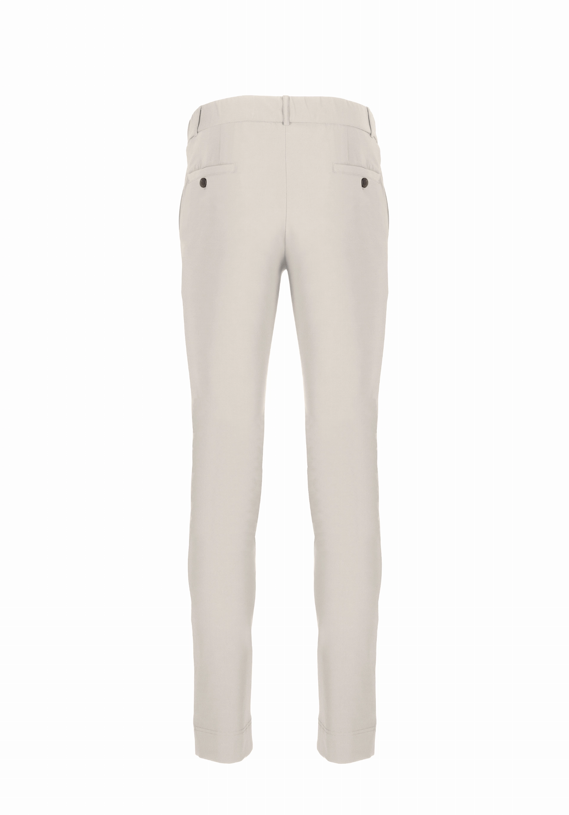 Shirt van katoen en cashmere | Beige