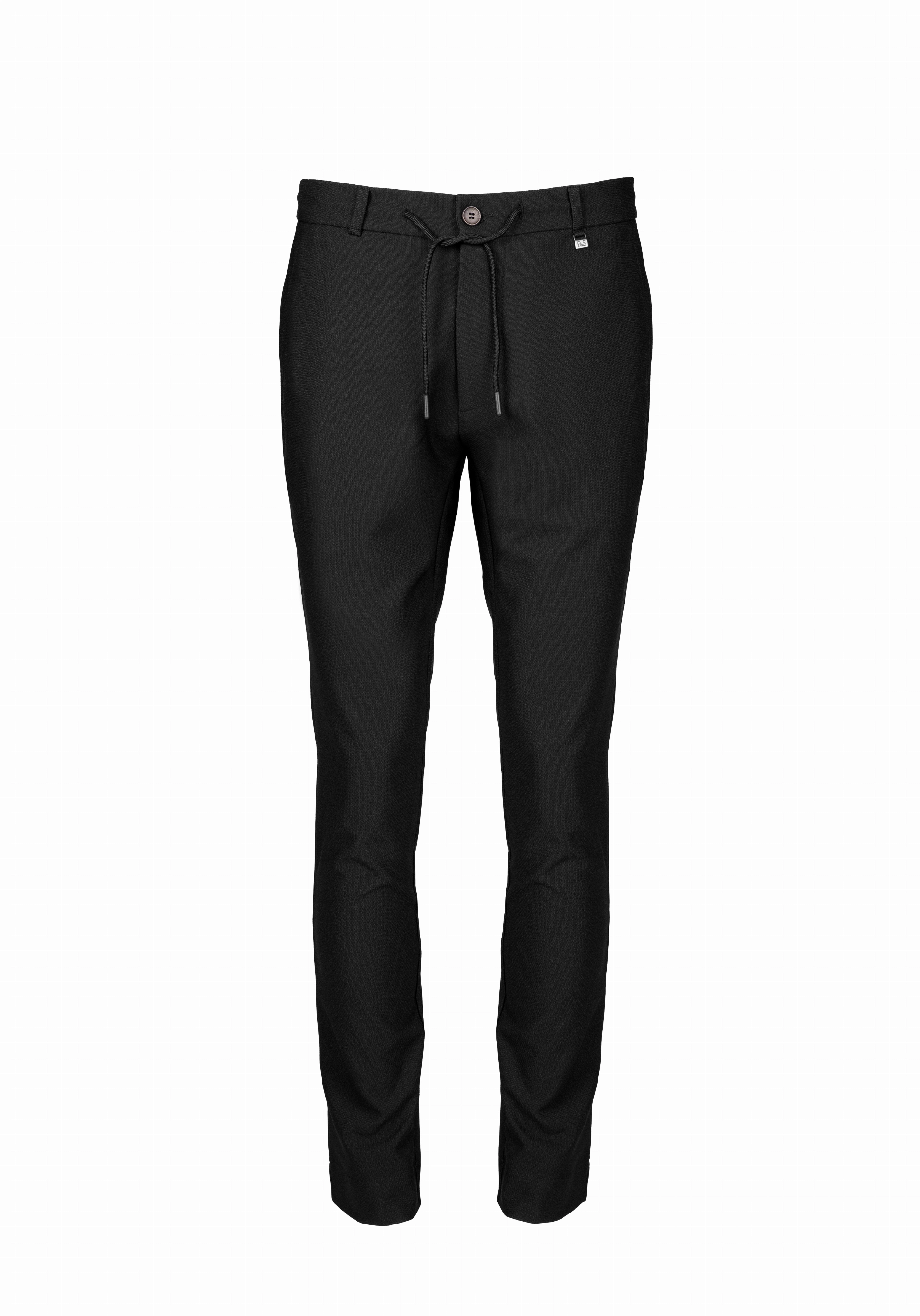 Shirt van katoen en cashmere | Black