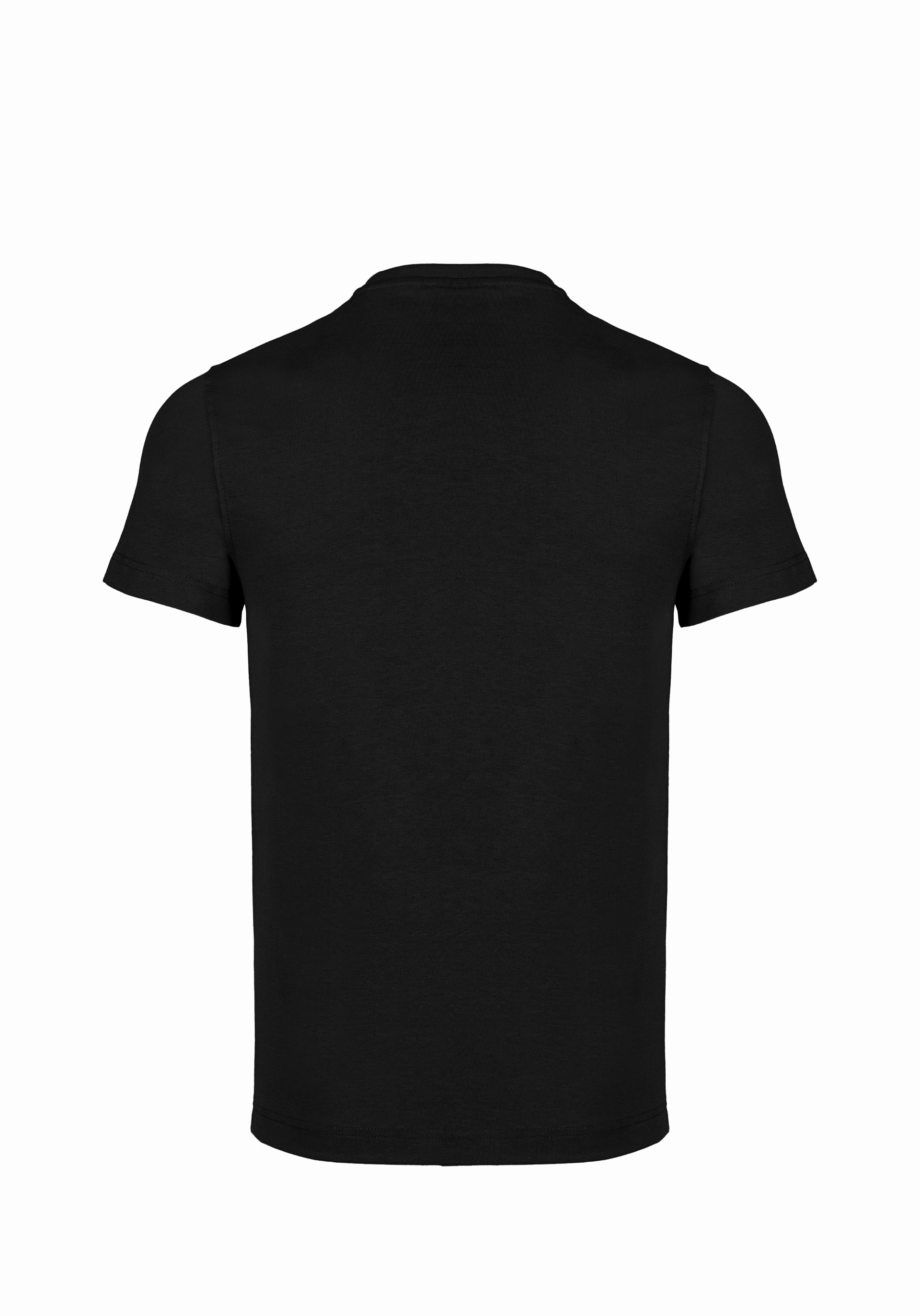 Shirt van katoen en cashmere | Black