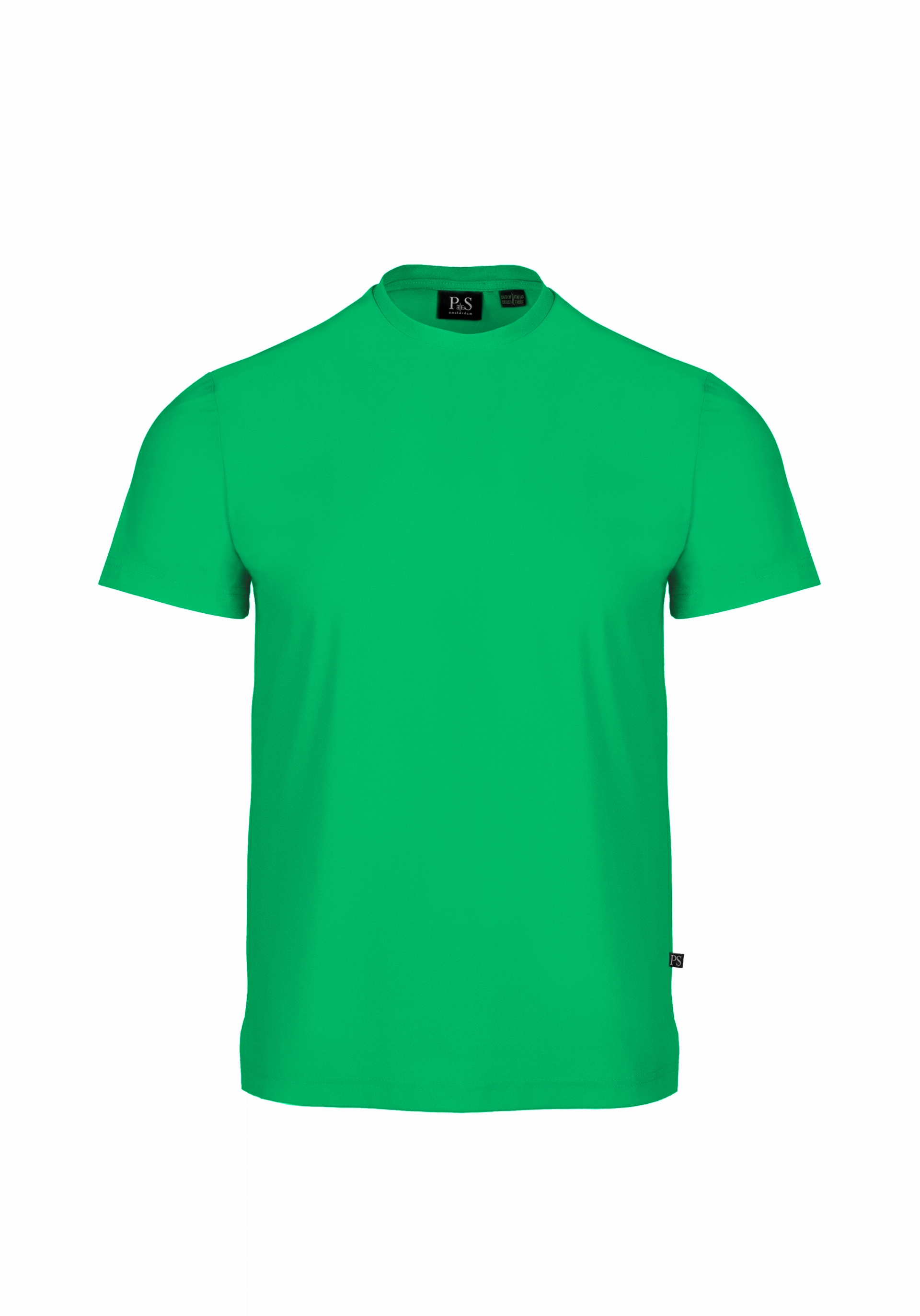 Shirt van katoen en cashmere | Green