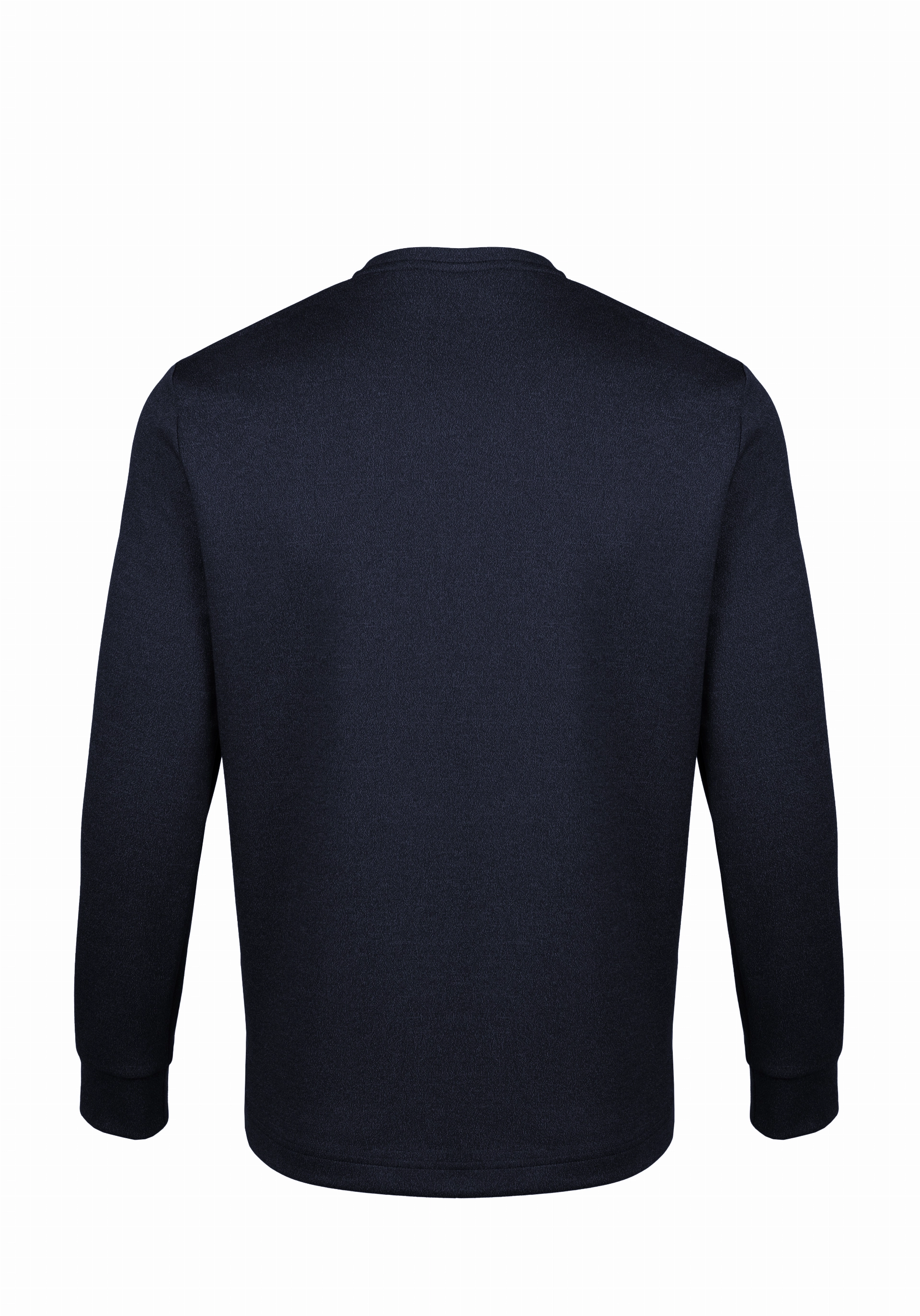 Shirt van katoen en cashmere | Blue