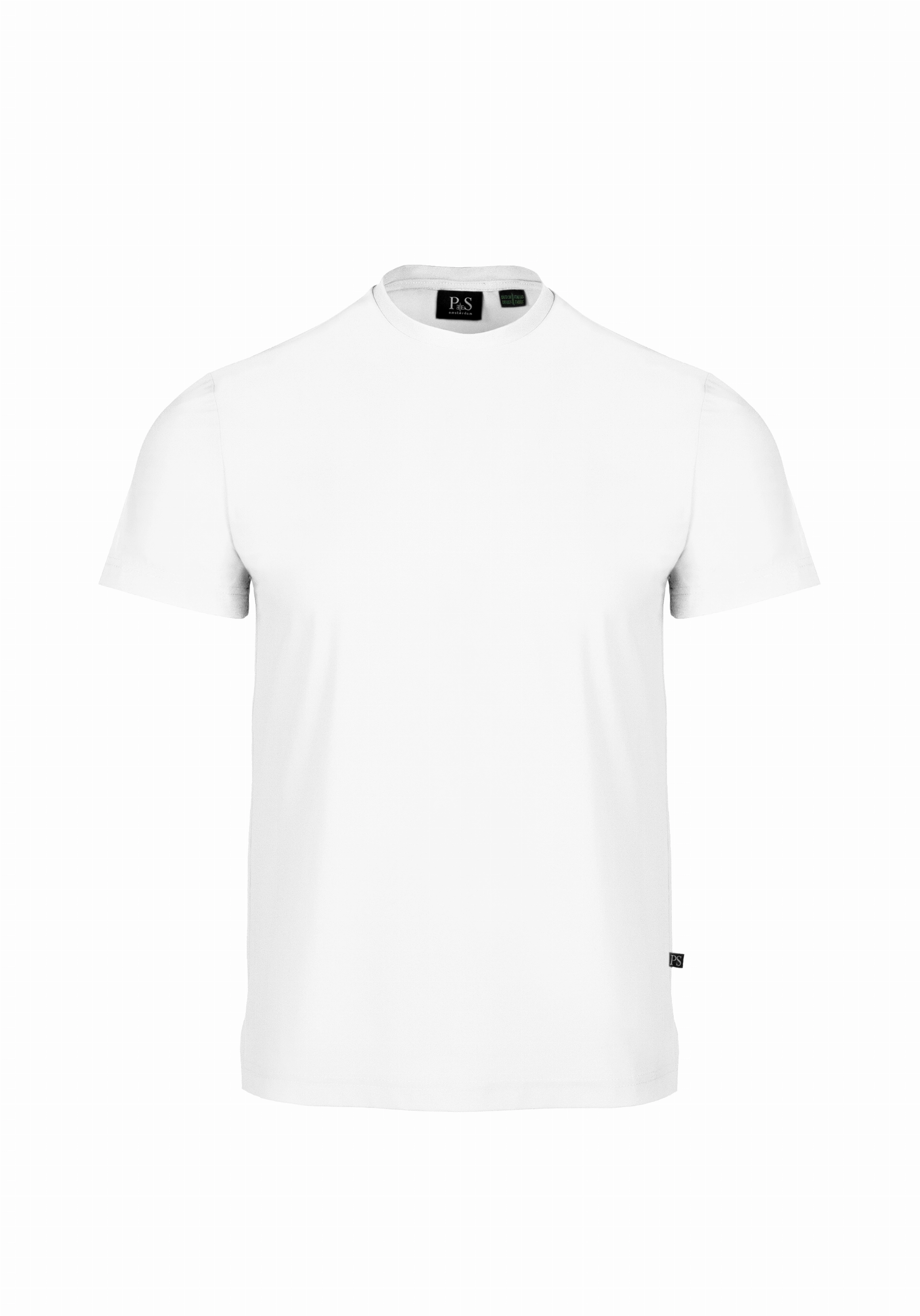 Shirt van katoen en cashmere | White