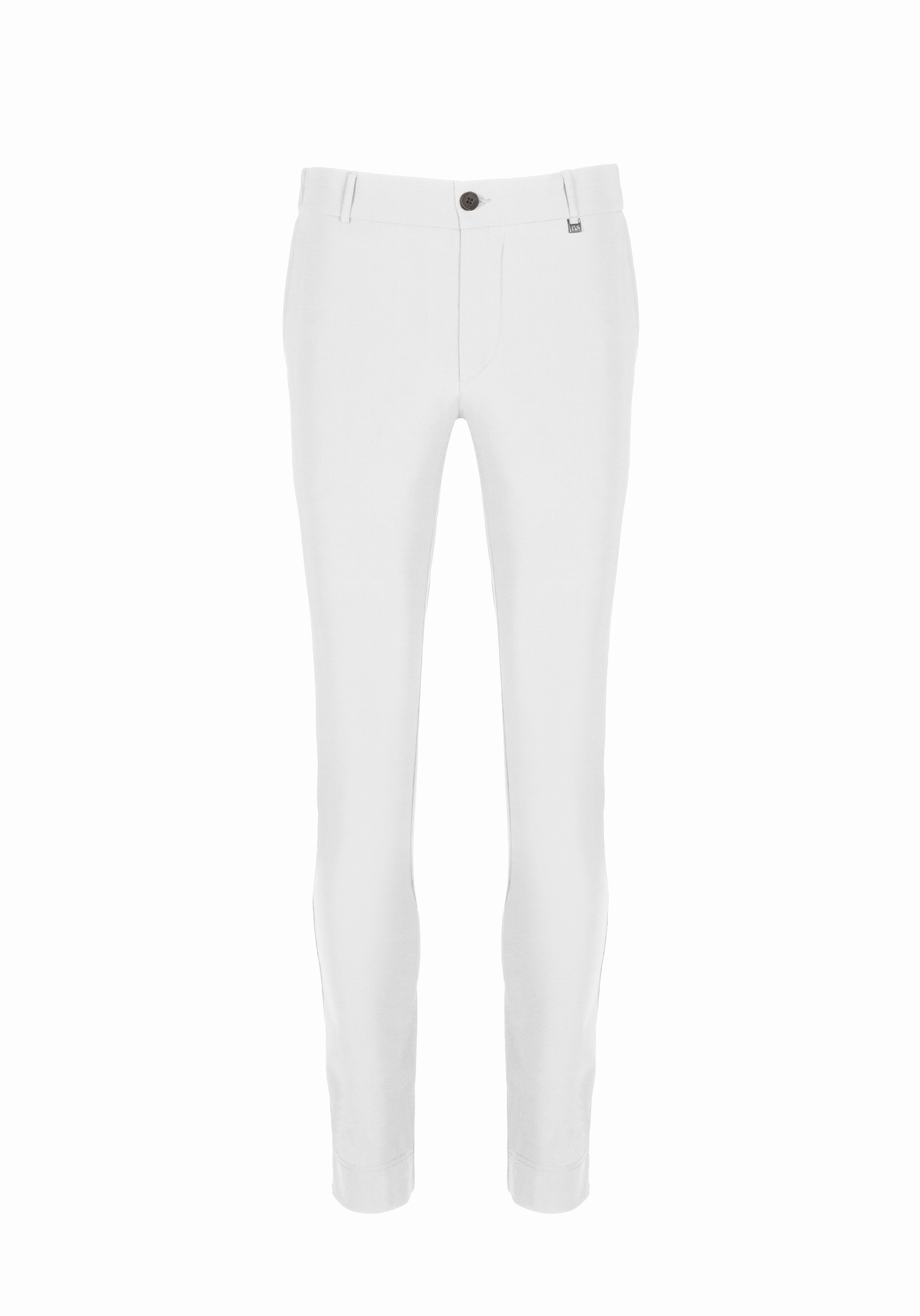 Shirt van katoen en cashmere | White