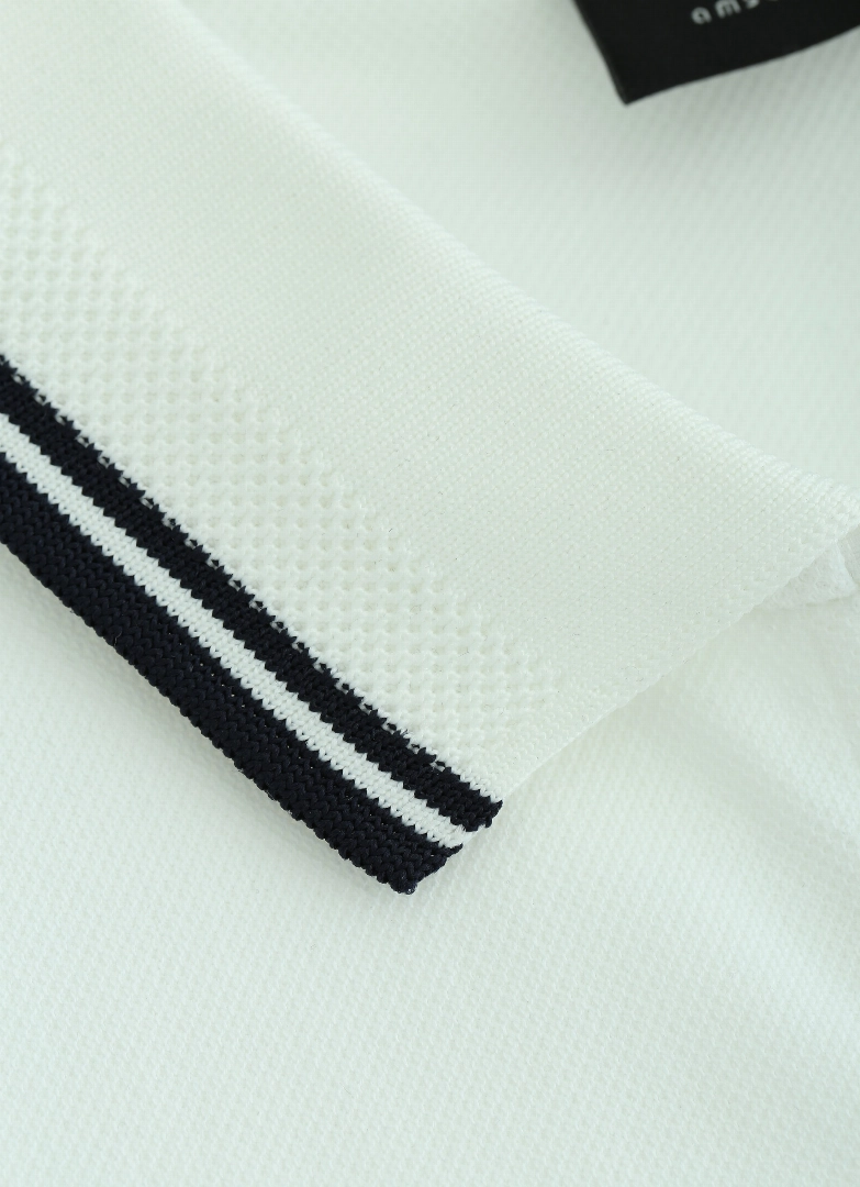 Shirt van katoen en cashmere | White
