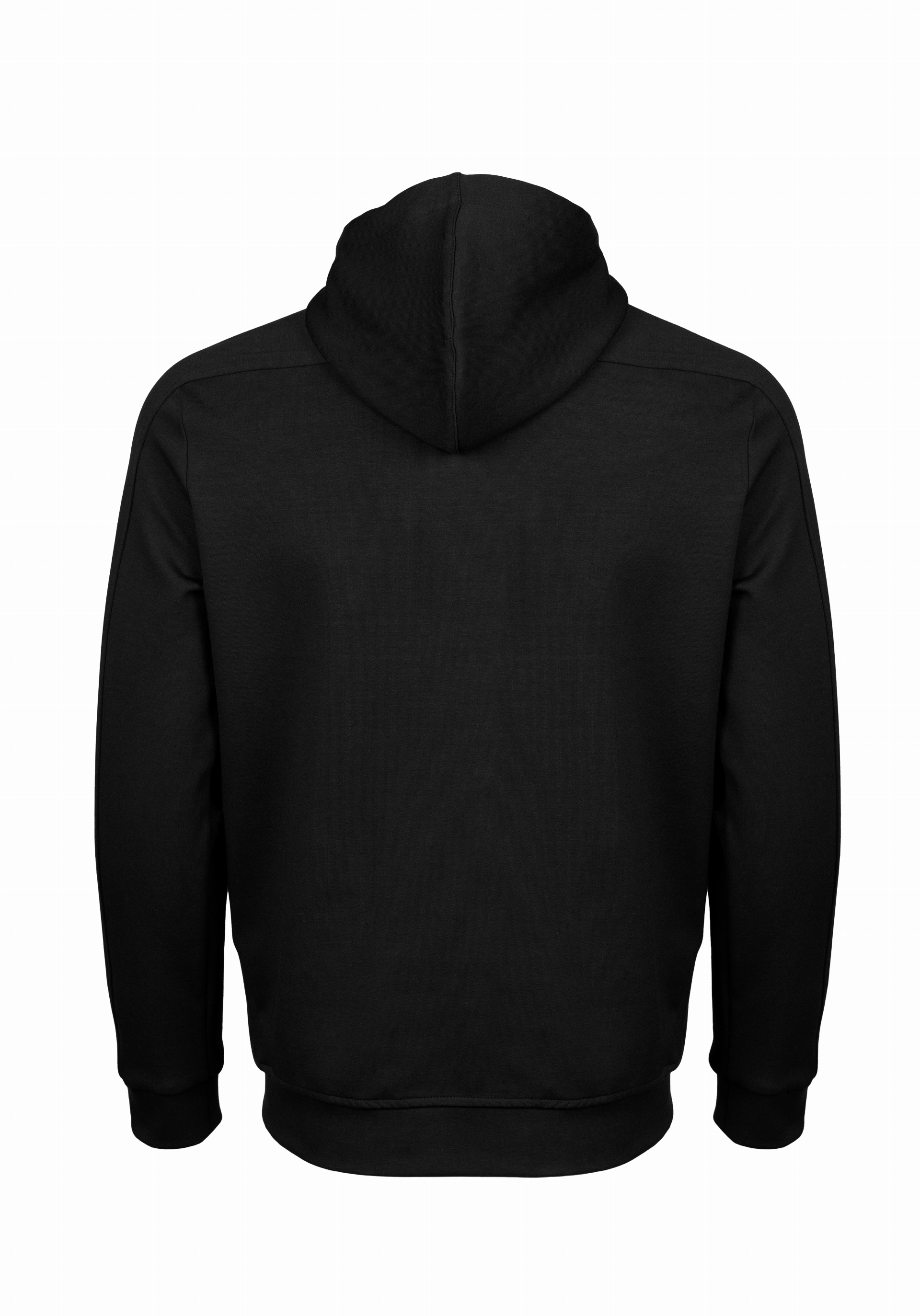 Shirt van katoen en cashmere | Black