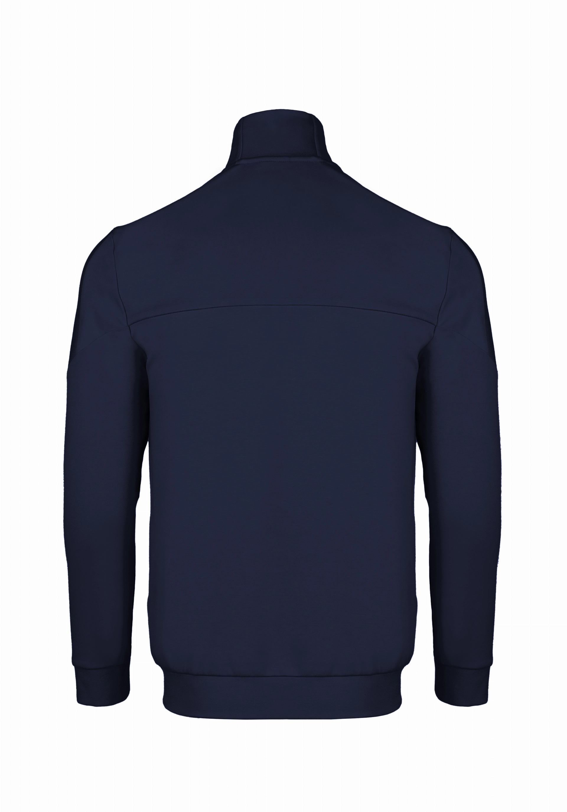 Shirt van katoen en cashmere | Blue