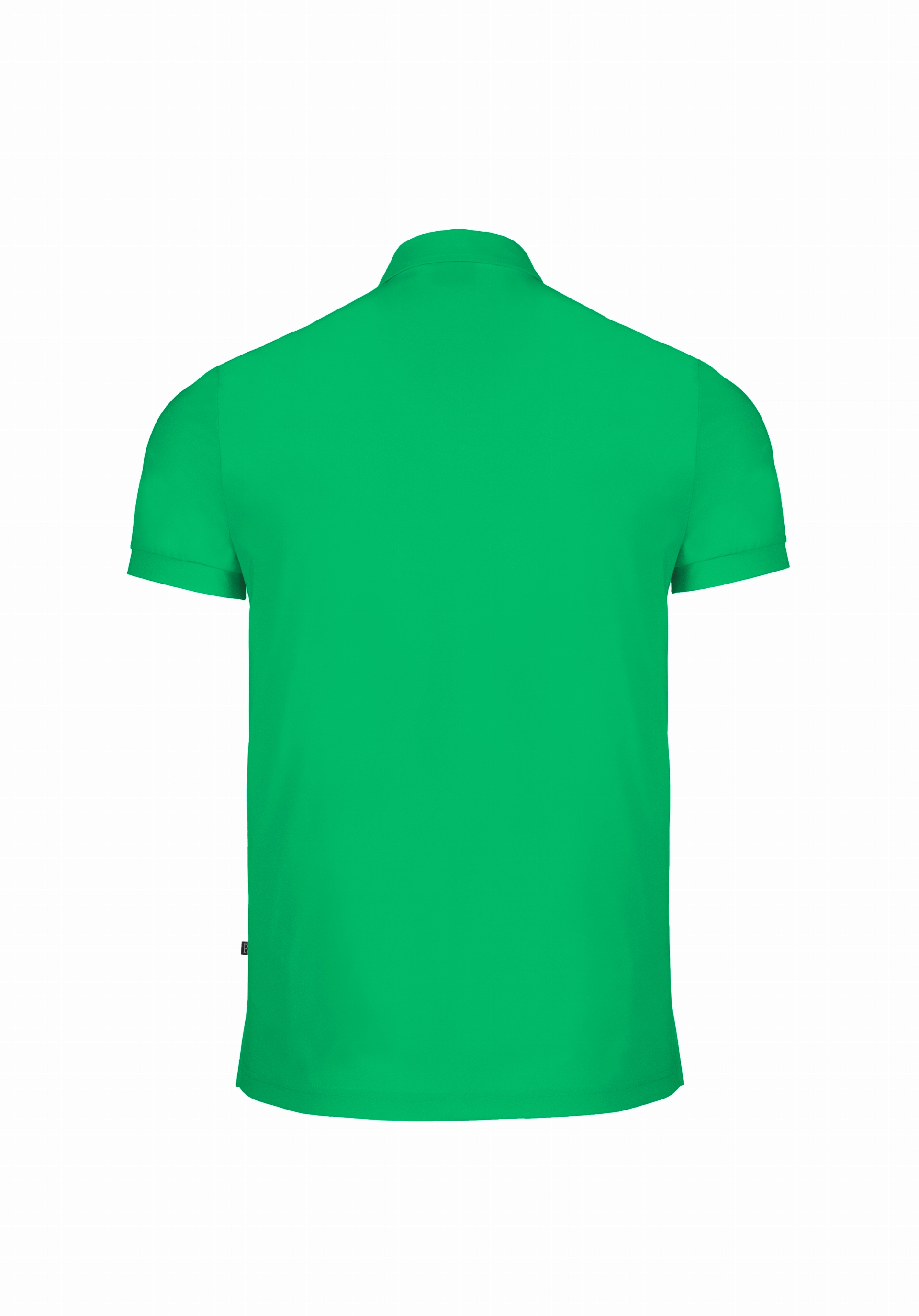 Shirt van katoen en cashmere | Green