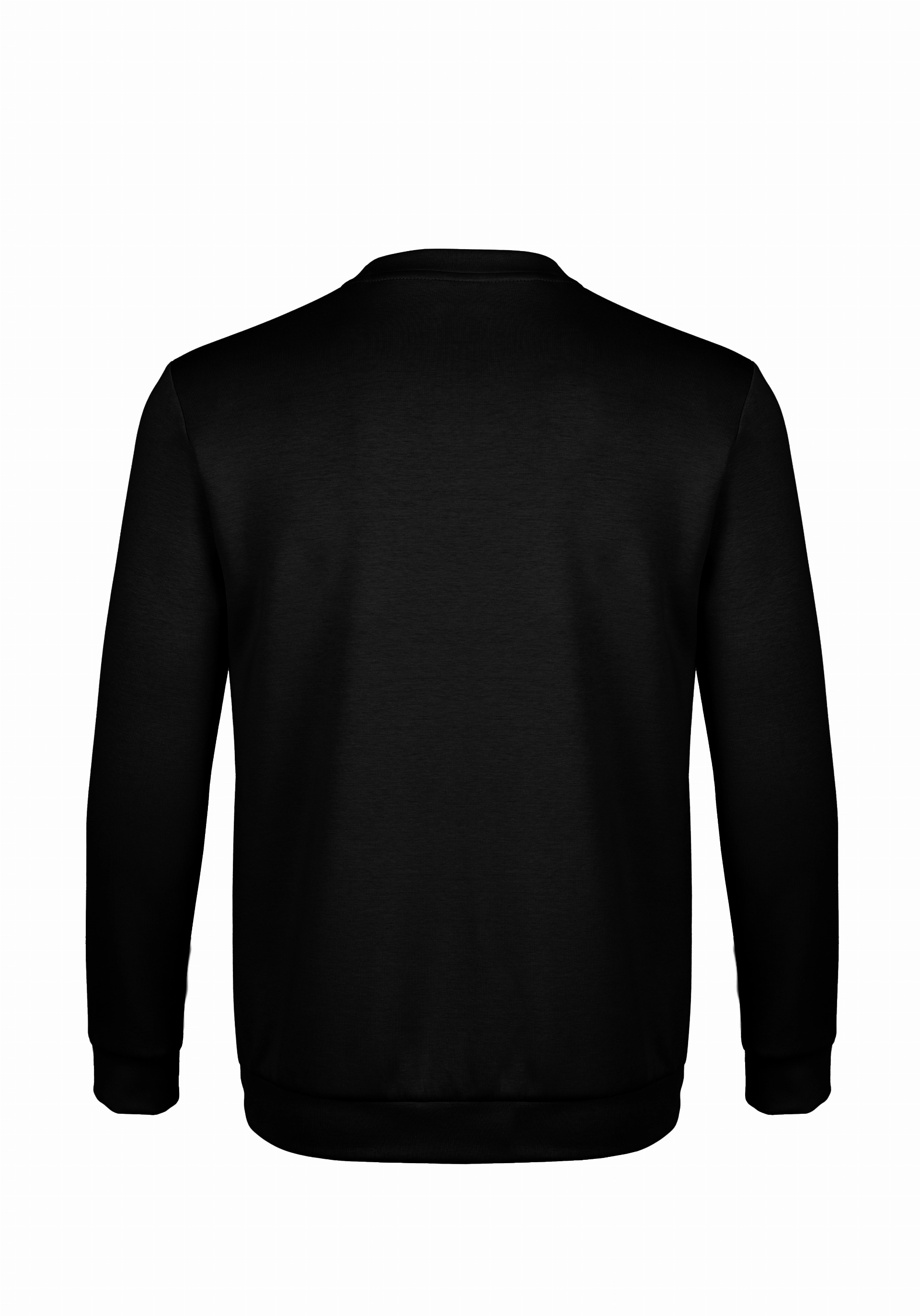 Shirt van katoen en cashmere | Black