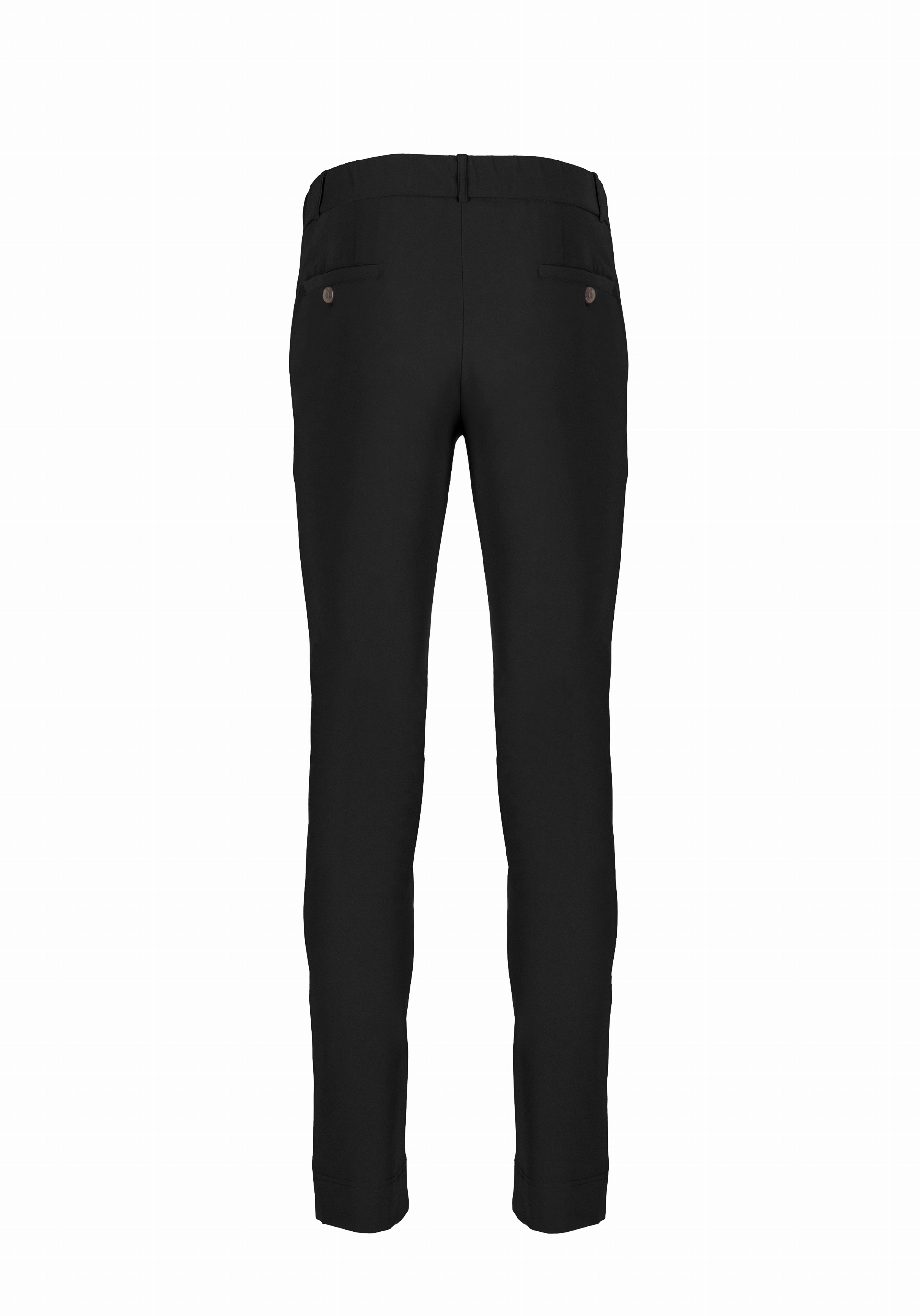 Shirt van katoen en cashmere | Black