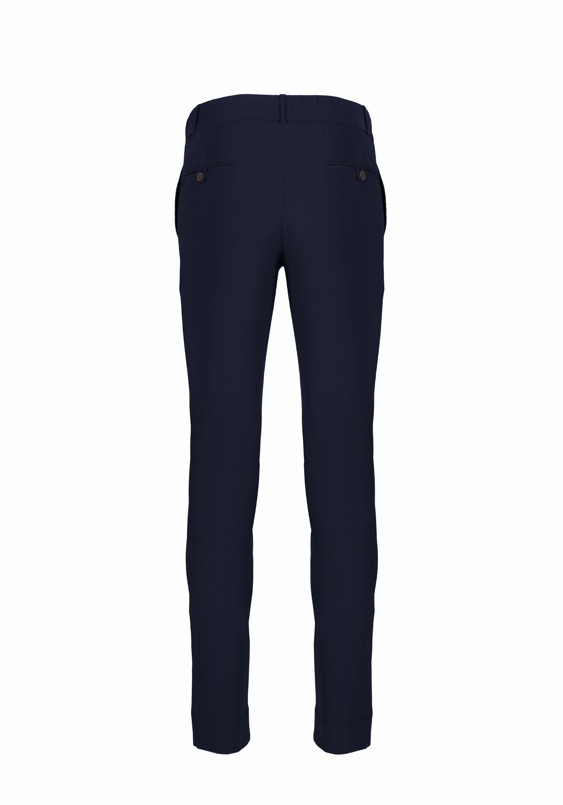 Shirt van katoen en cashmere | Blue