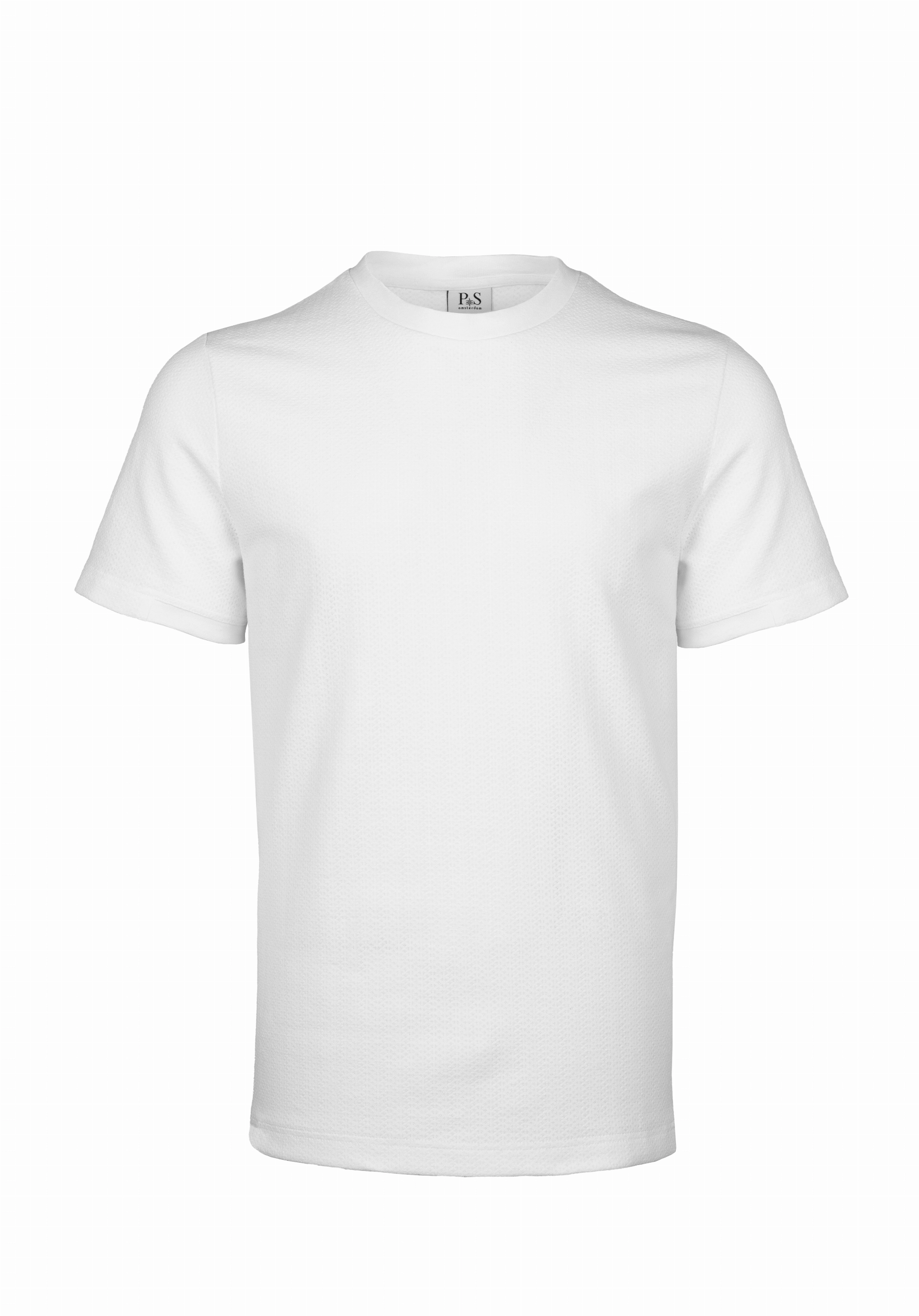 Shirt van katoen en cashmere | White