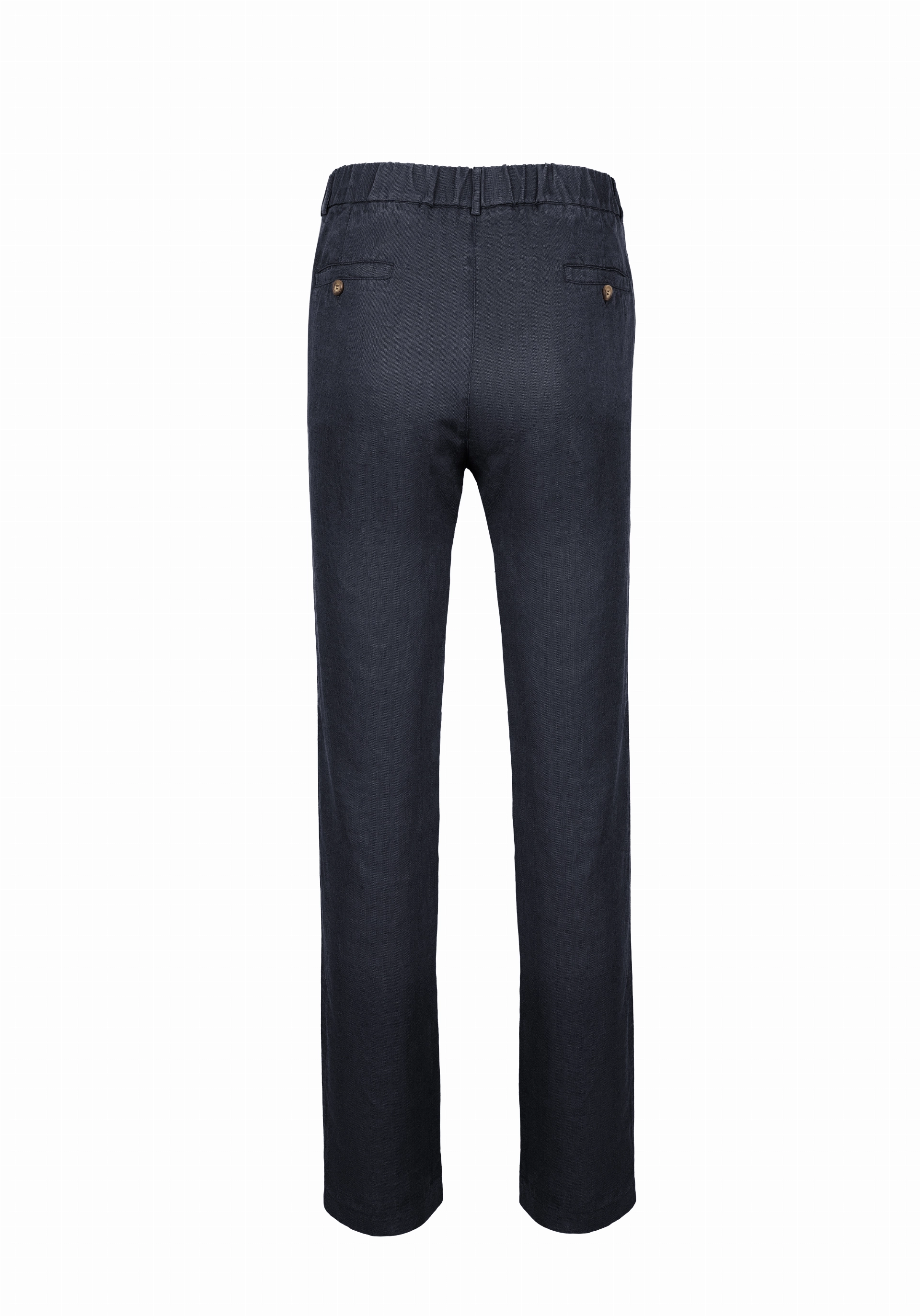 Shirt van katoen en cashmere | Blue