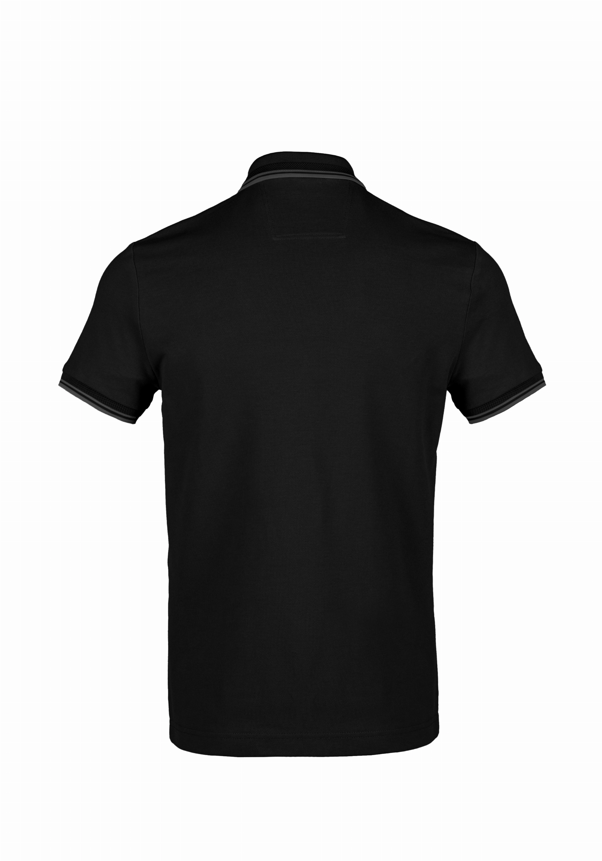 Shirt van katoen en cashmere | Black