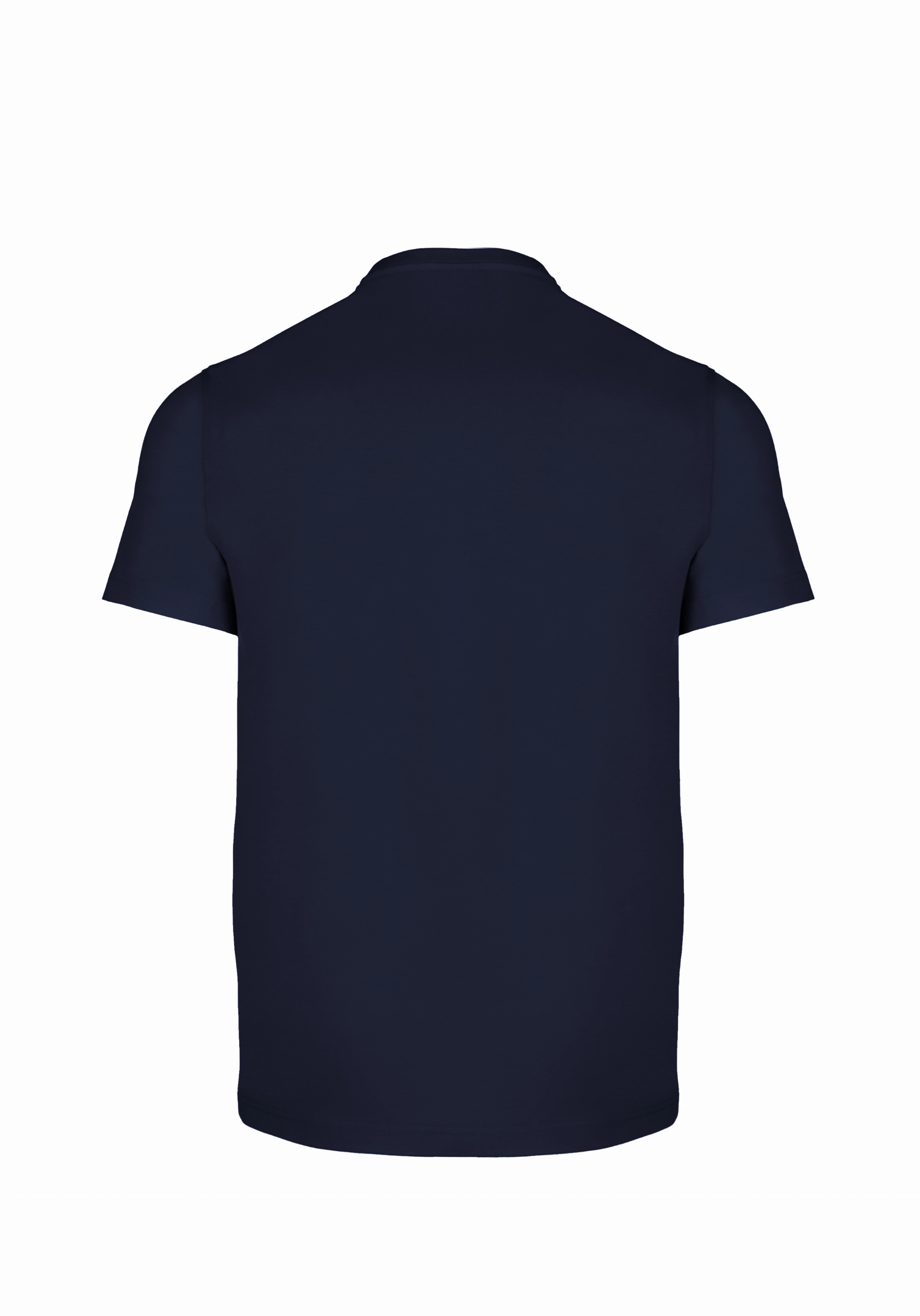 Shirt van katoen en cashmere | Blue